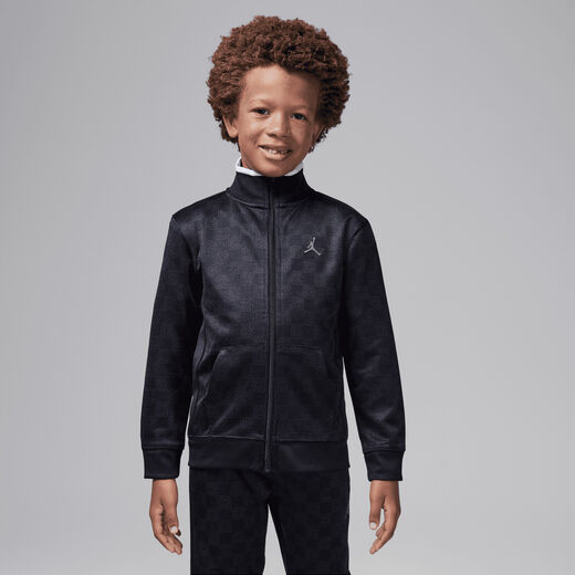 جاكيتات جري للأطفال-جوردن, جوردن, جاكيت تراك مونوغرام للأطفال الصغار