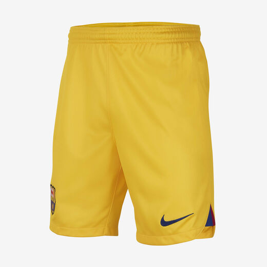 شورتات نايكي للاطفال-نايكي, F.C. برشلونة 2022/23 ستيديوم فورث, شورت كرة القدم نايكي دراي-فت للأطفال الكبار