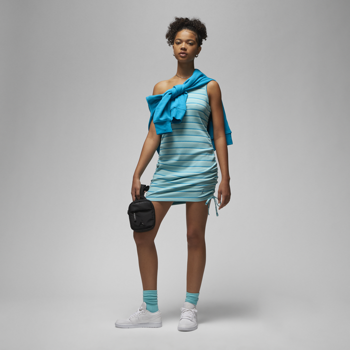 Shop Jordan Women s Striped Cinch Dress Nike UAE