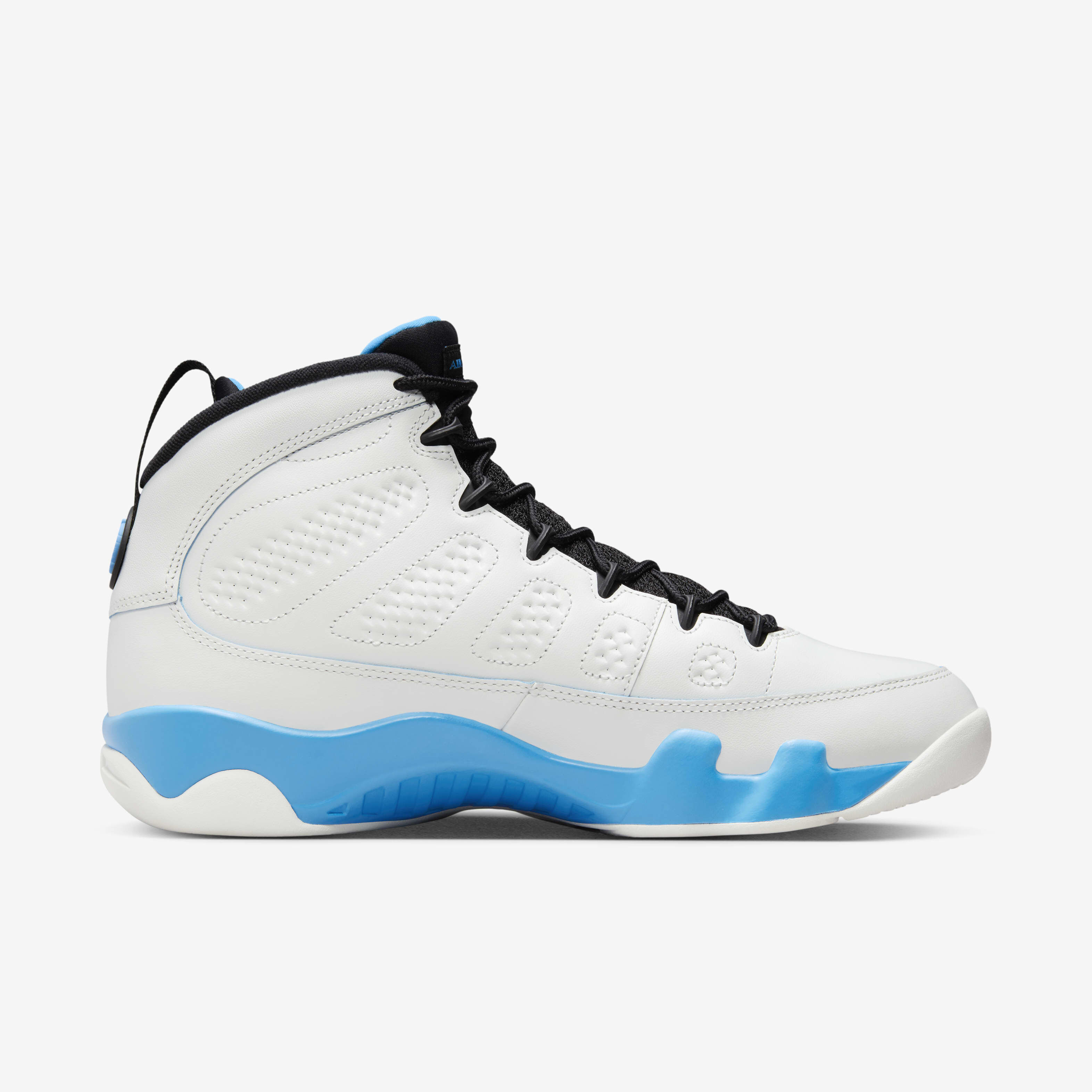 Buy Air Jordan 9 Retro Powder Blue Men s Shoes Summit White Dark Powder Blue Black Nike UAE Official