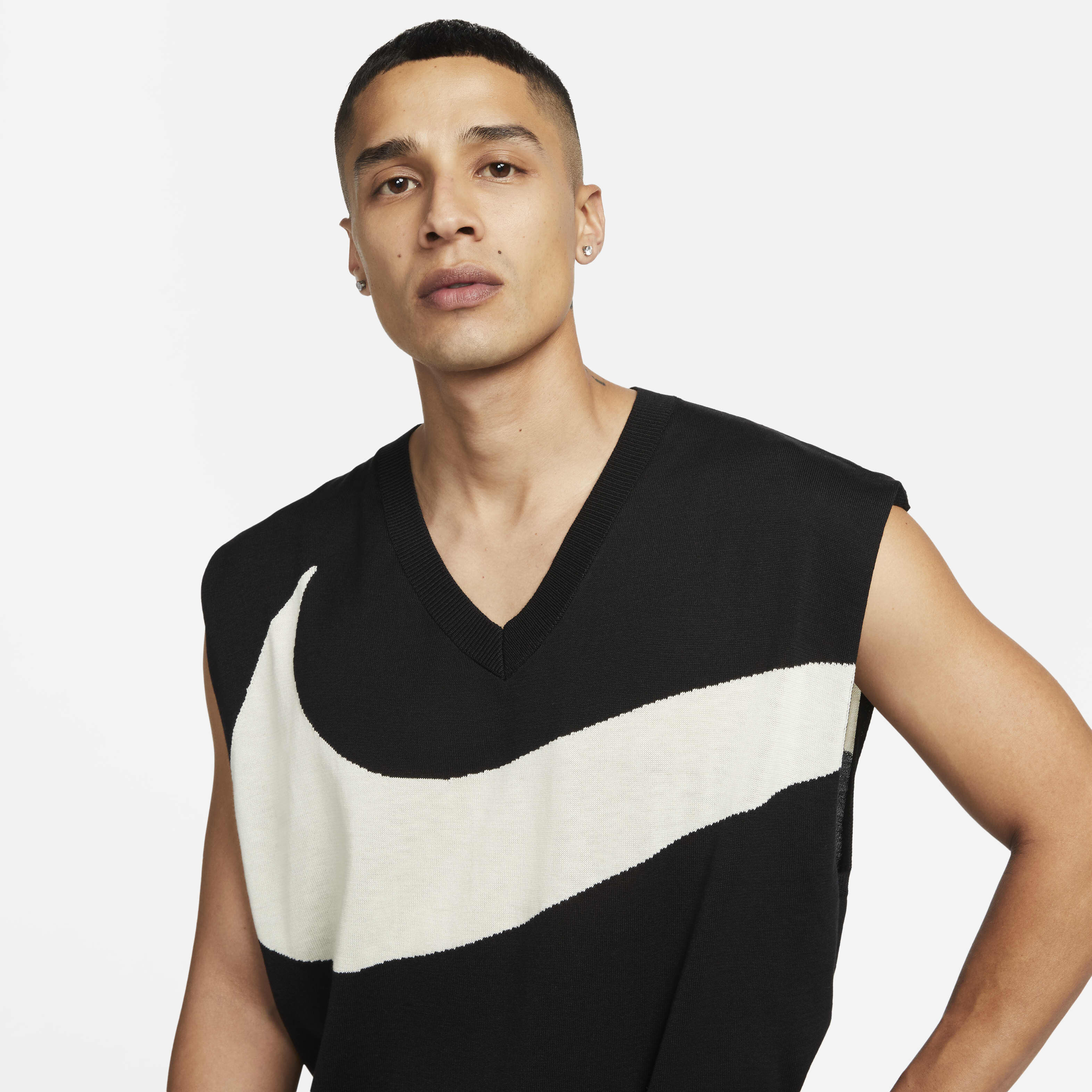 Nike sleeveless sweater online