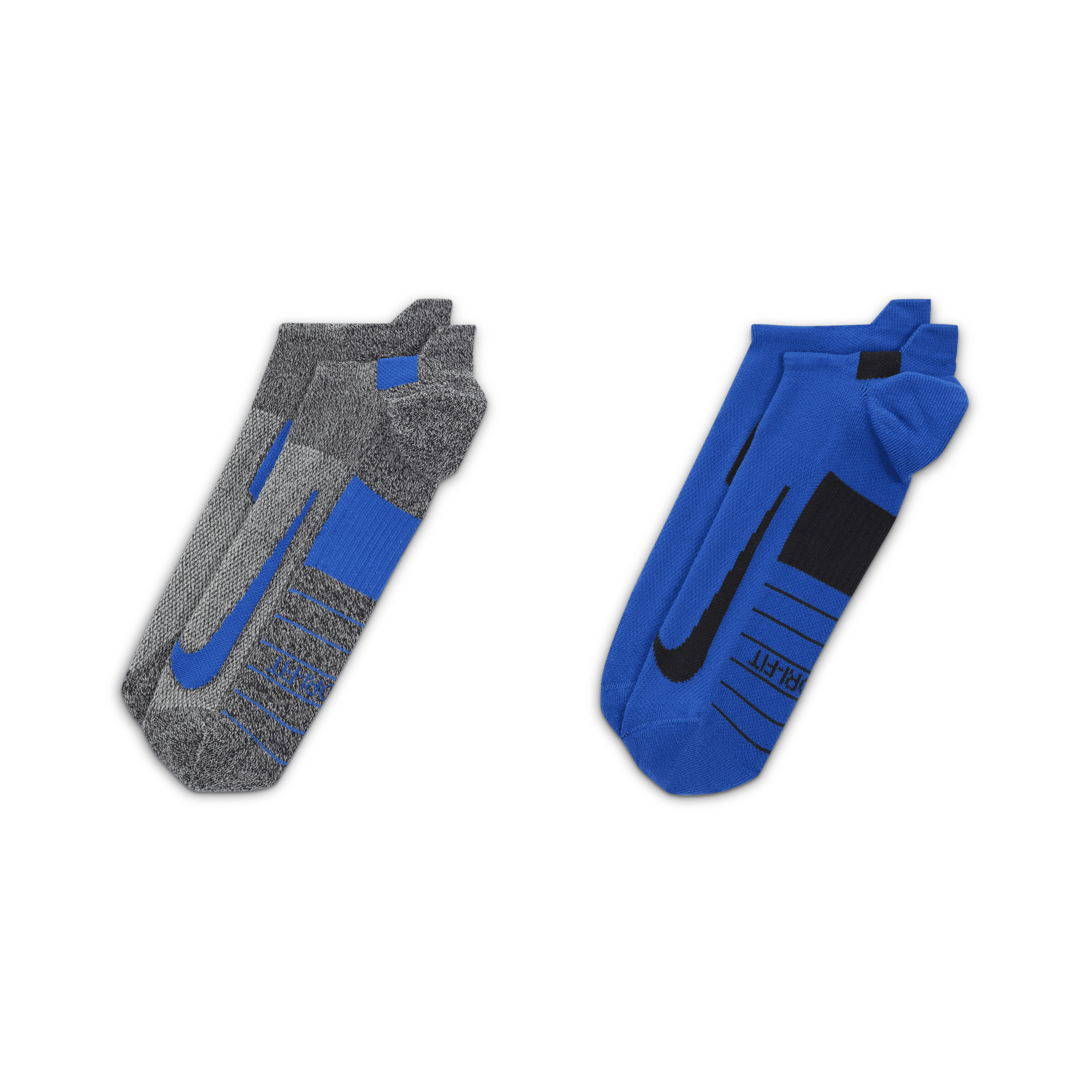 Shop Multiplier Running NoShow Socks (2 Pairs) Nike UAE