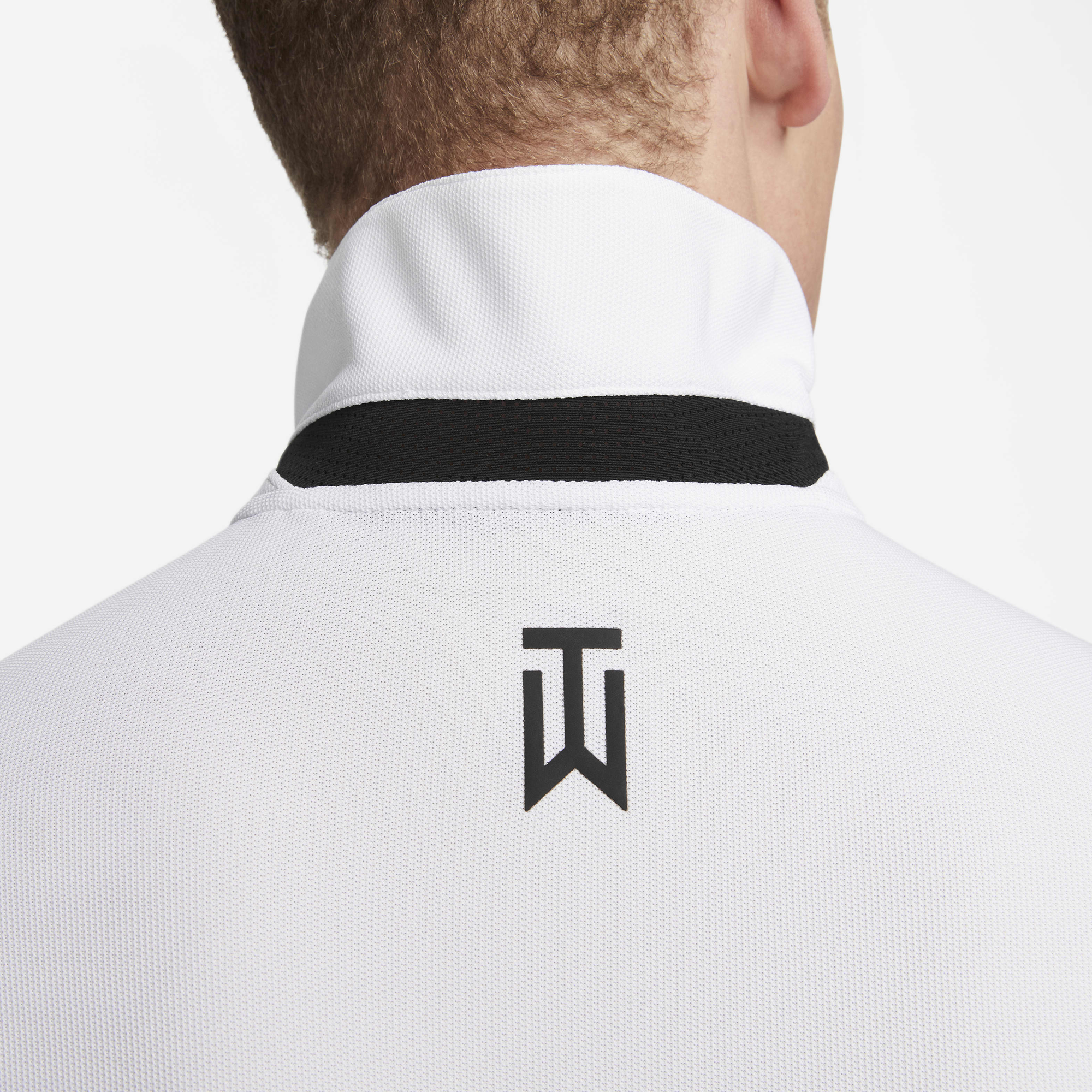 Tiger woods golf on sale shirt no collar
