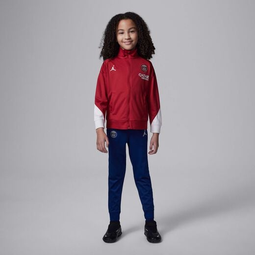 Psg Jordan-JRDN, Paris Saint-Germain Strike Fourth, Younger Kids' Jordan Dri-FIT Football Knit Tracksuit Psg Jordan-JRDN, Paris Saint-Germain Strike Fourth, Younger Kids' Jordan Dri-FIT Football Knit Tracksuit