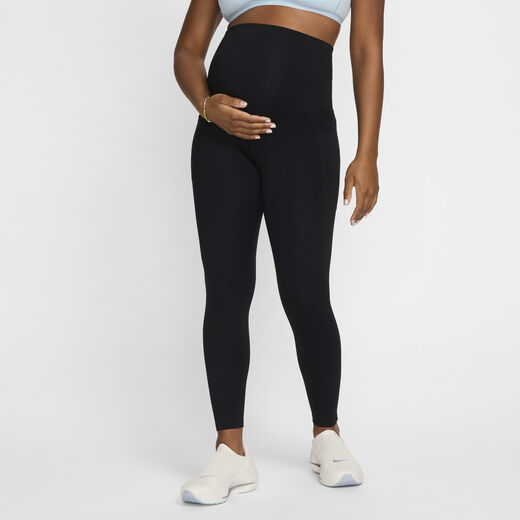 Women's Maternity-Nike, Nike (M) One, Women's High-Waisted 7/8 Leggings with Pockets (Maternity)