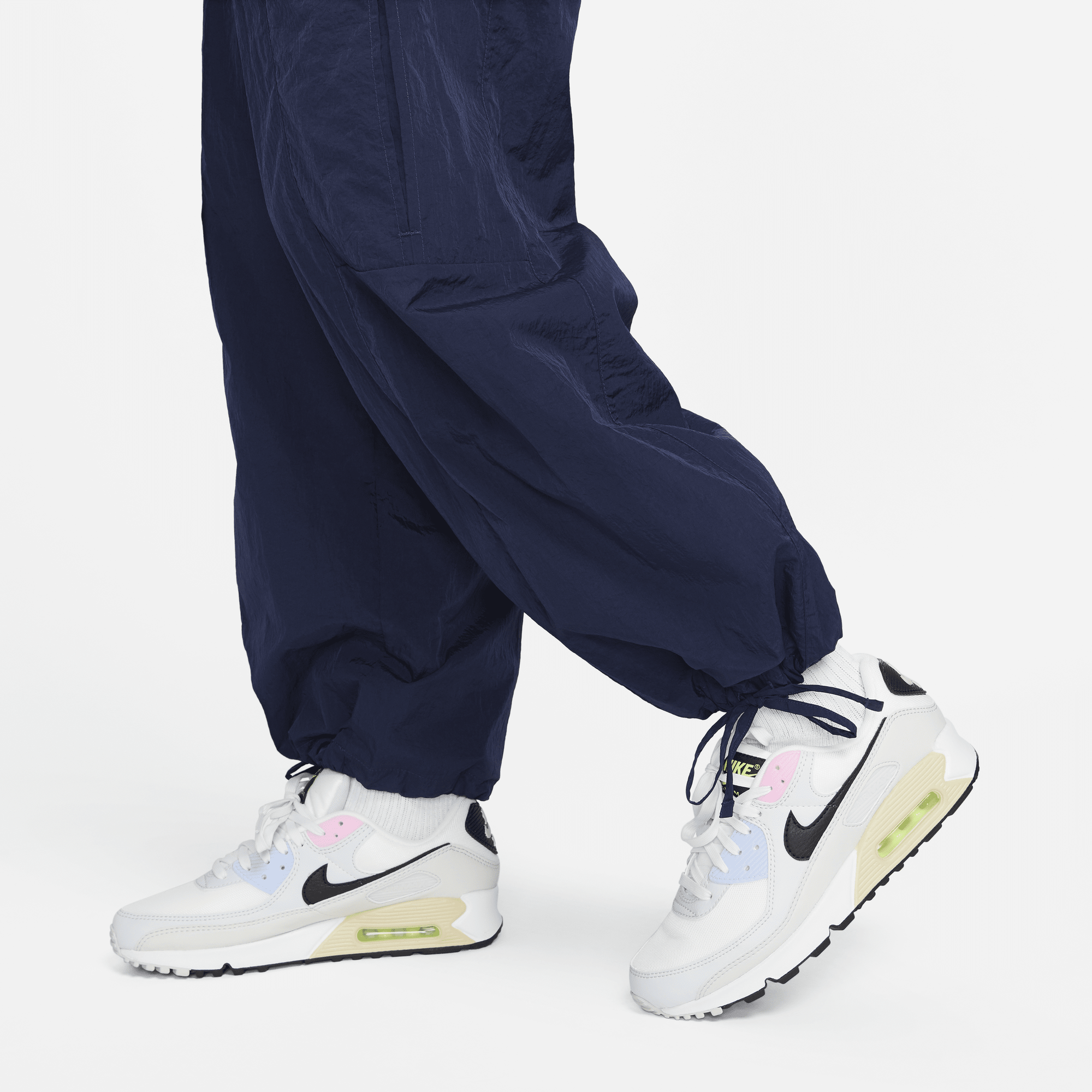 Shop Sportswear Women s Oversized High Waisted Woven Cargo