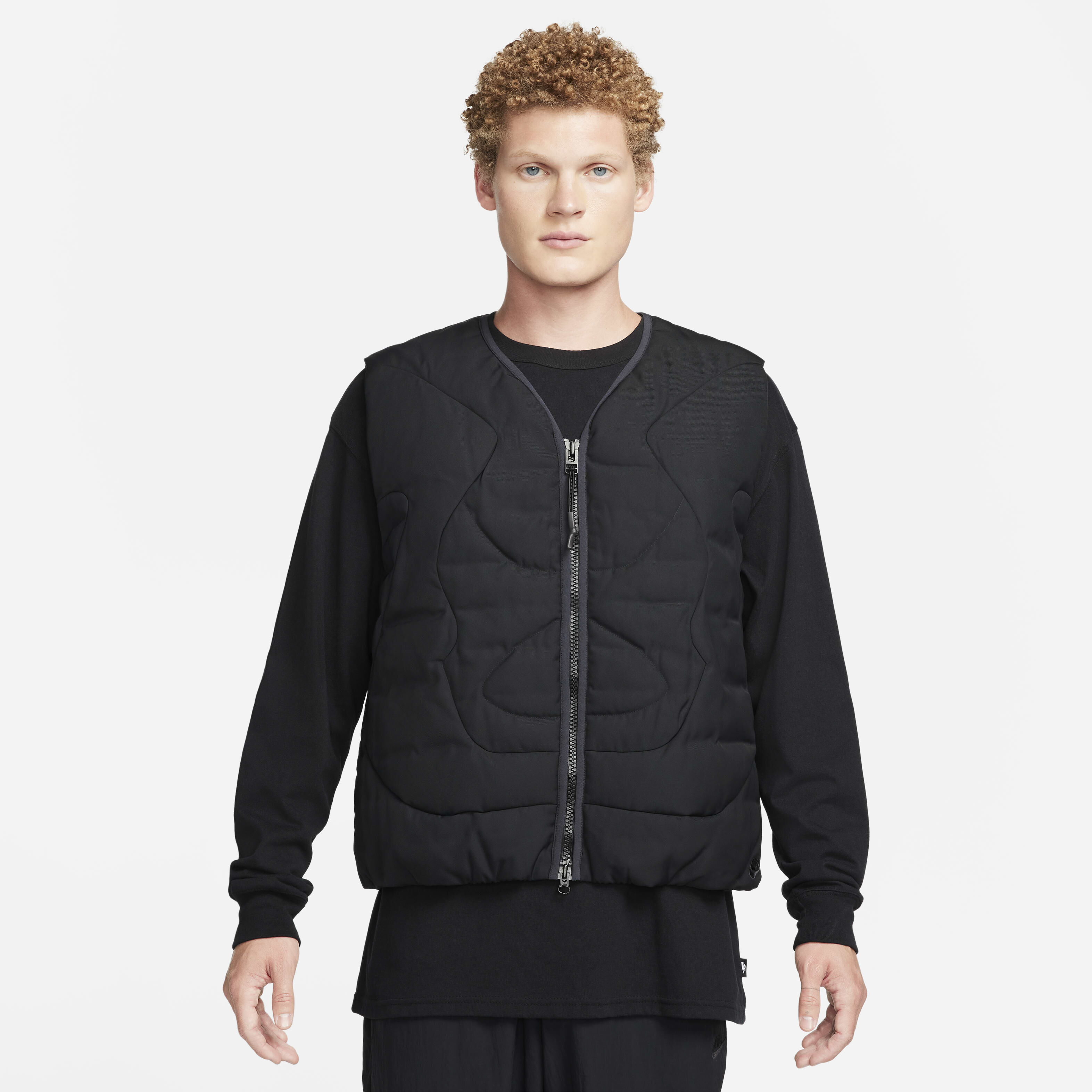 Buy Nike Sportswear Tech Pack Therma FIT ADV Men s Insulated Gilet Black Black Nike UAE Official