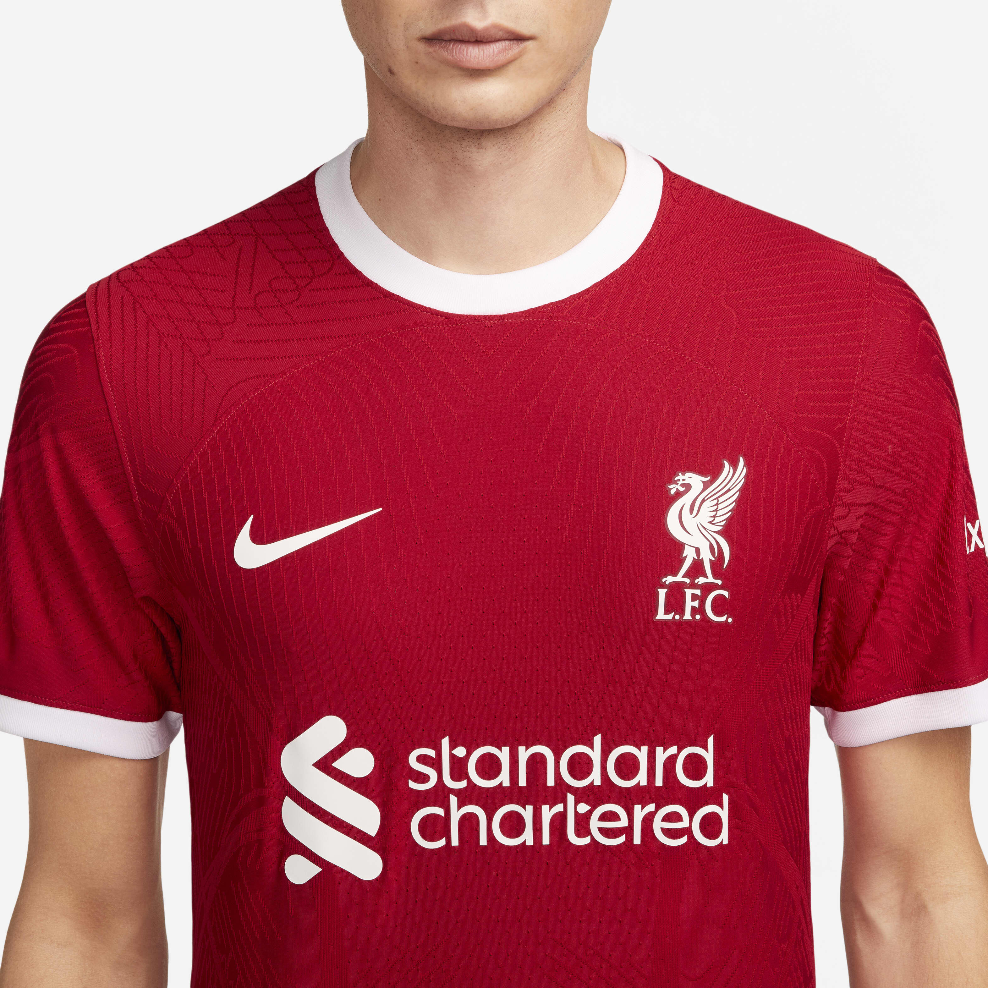 Buy Liverpool F.C. 2023 24 Match Home Men s Nike Dri FIT ADV Football Shirt Gym Red White Nike UAE Official