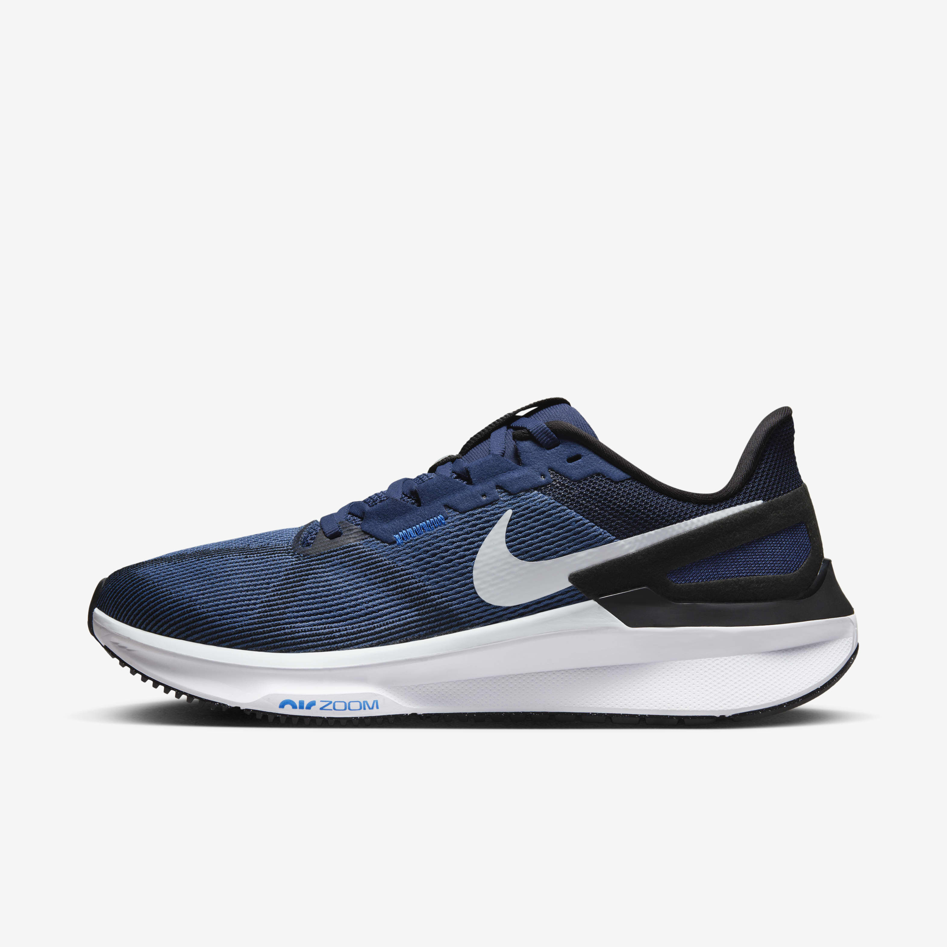 Buy Nike Structure 25 Men s Road Running Shoes Midnight Navy White Black Pure Platinum Nike UAE Official