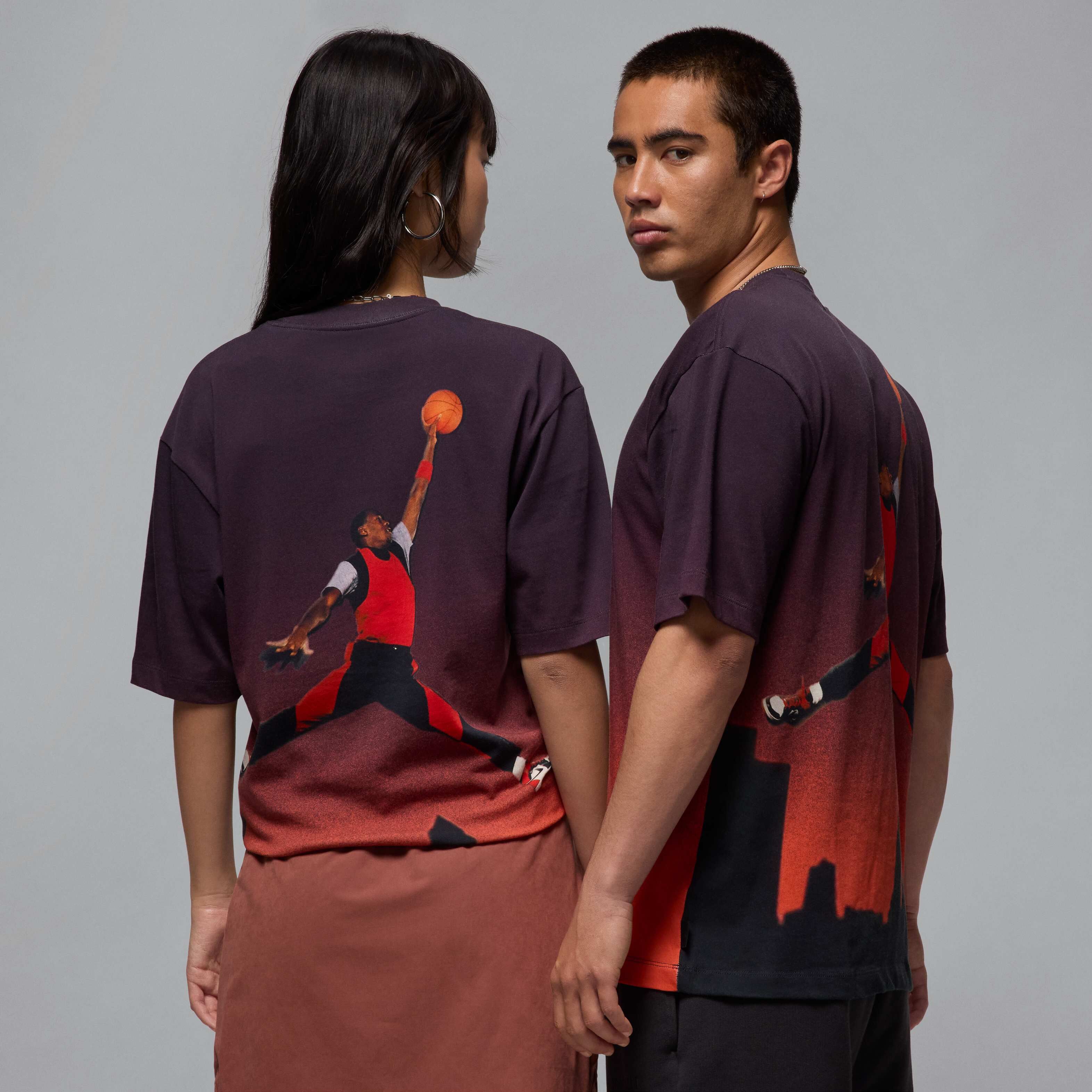 Buy Air Jordan 85 Men's Gradient T-Shirt - Off-Noir/Black