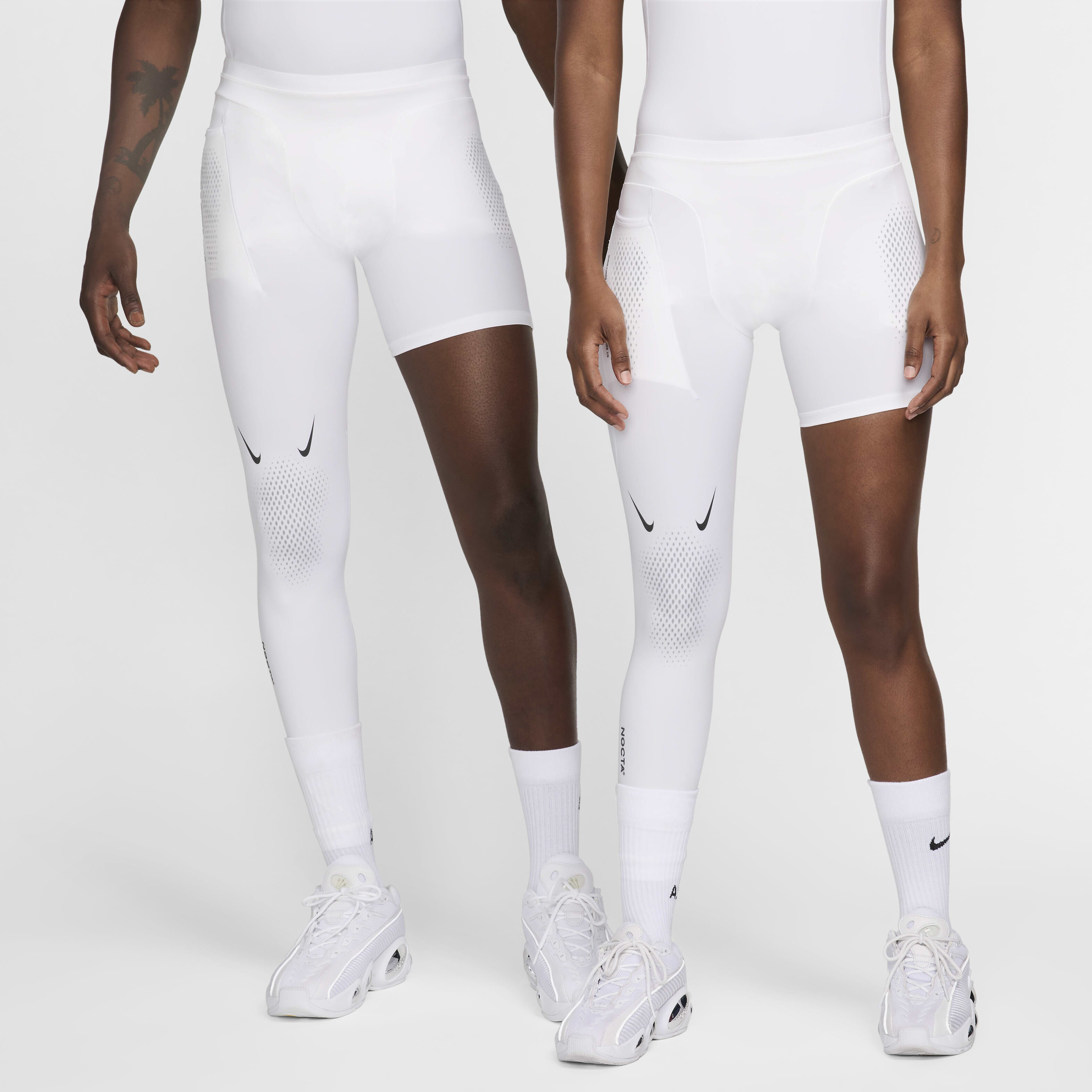 White basketball compression pants online