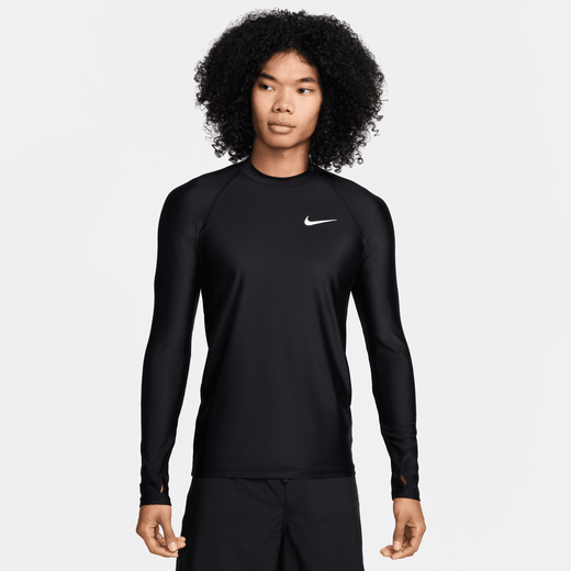 Men's Long Sleeves Shirts-Nike Swim, Nike Swim Whitewater, Men's Long-Sleeve Rashguard