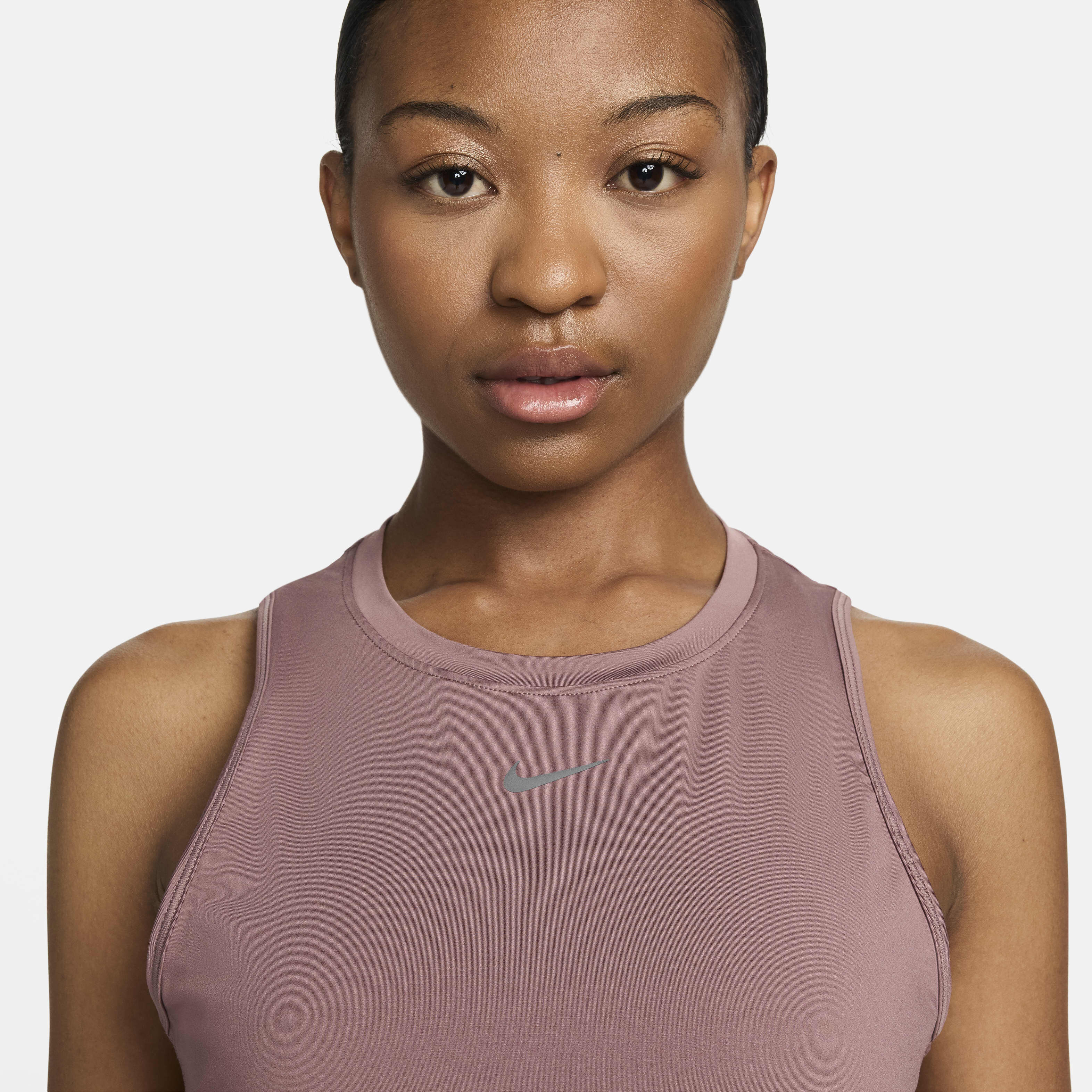 人気ブランドバ40代 Classic One Nike Buy Women's Mauve Smokey - Top Tank Dri-FIT スニーカー