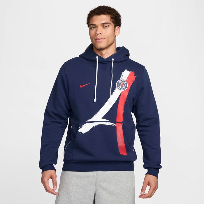 Nike Jordan Jordan X Psg Hoodie Red And Blue Psg Fleece Psg X