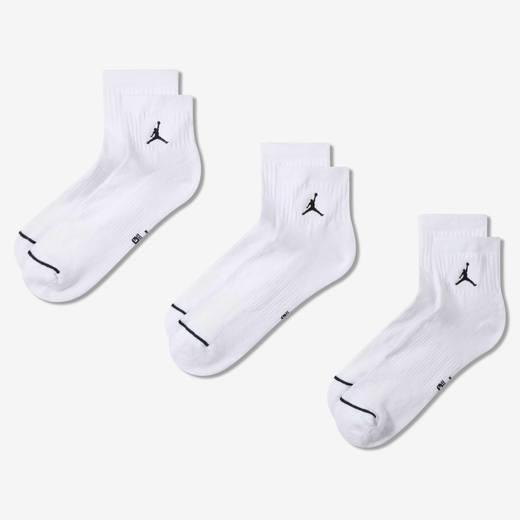 Jordan Men-JRDN, Jordan, Everyday Ankle Socks (3 Pairs)