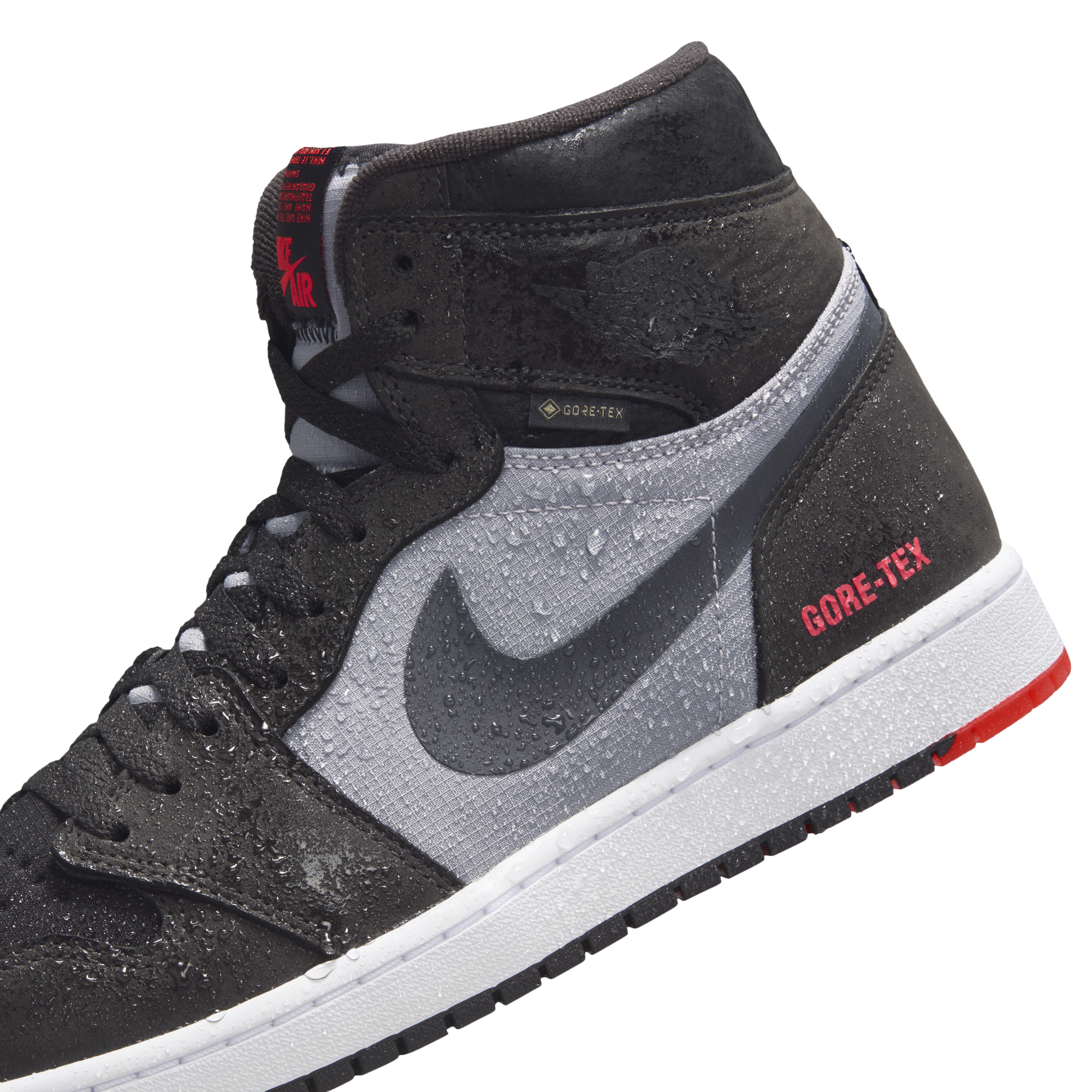 Jordan 1 shop grey and red