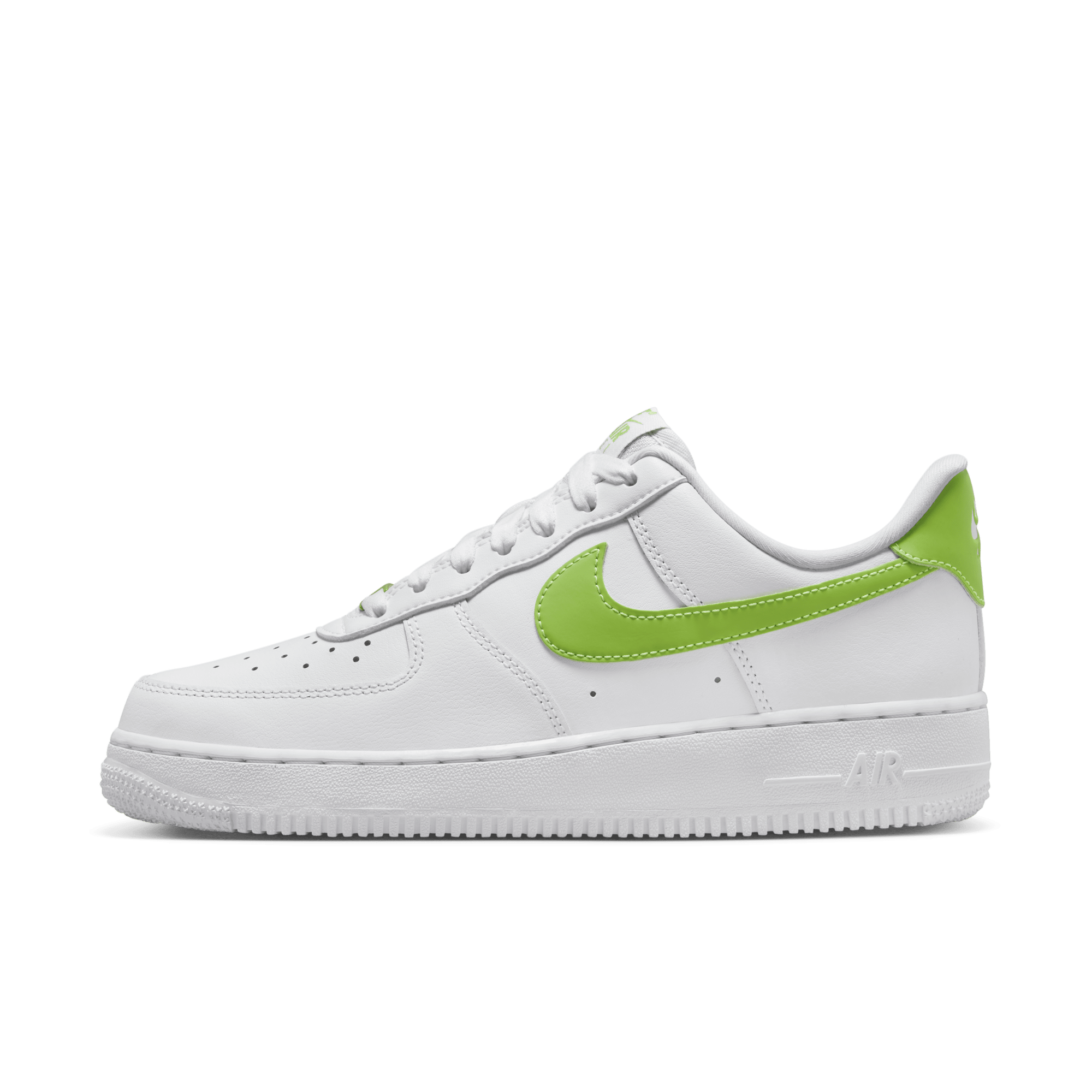 Air force ones best sale lime green