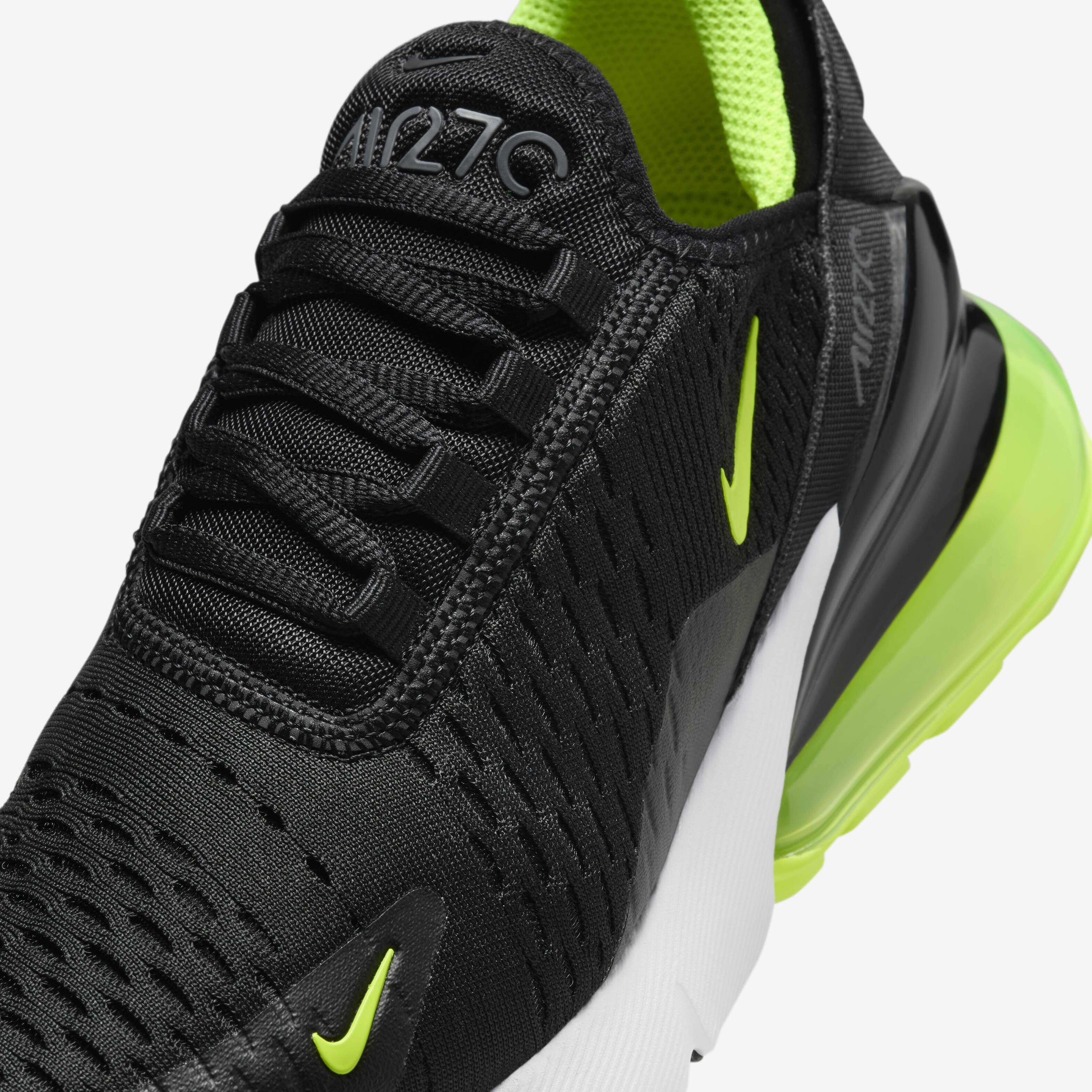 Neon green nike air max 270 best sale