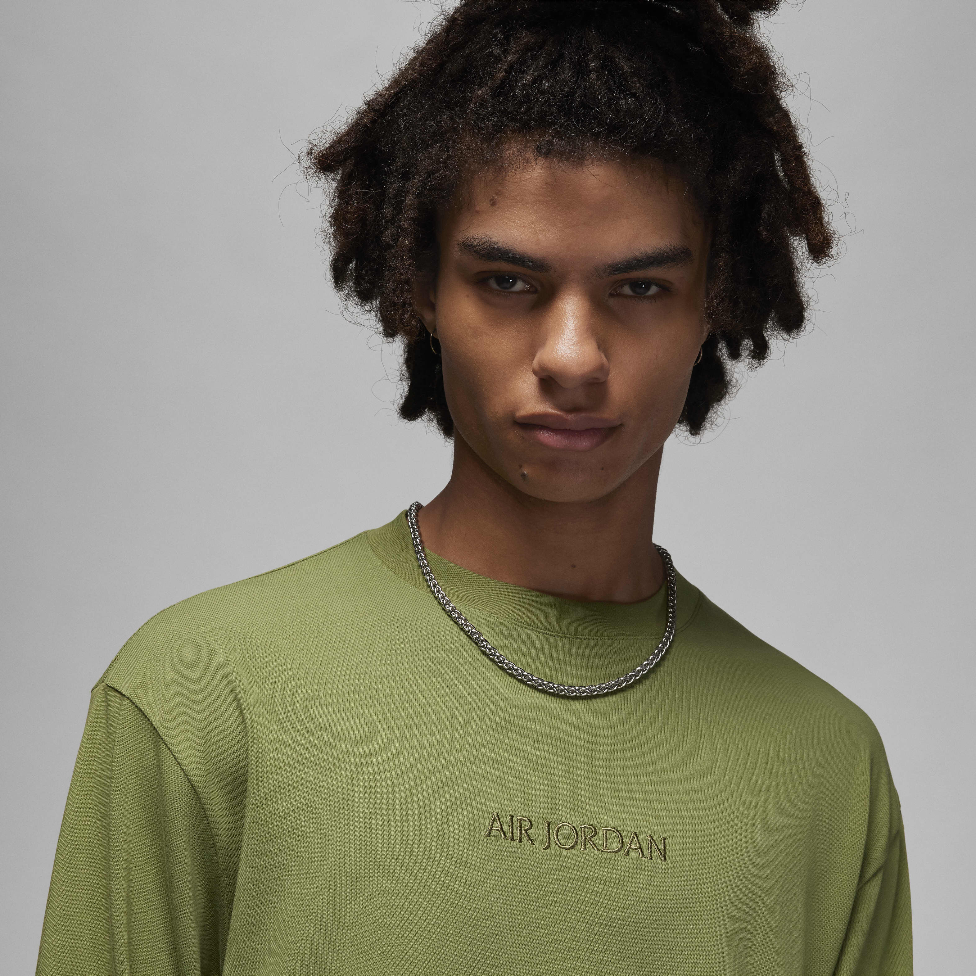 Tシャツ・カットソー Nike Air Jordan Wordmark Men's Long Sleeve T-Shirt FZ9752-13 Buy Jordan Wordmark Men's Long-Sleeve T-Shirt - Sky J Light
