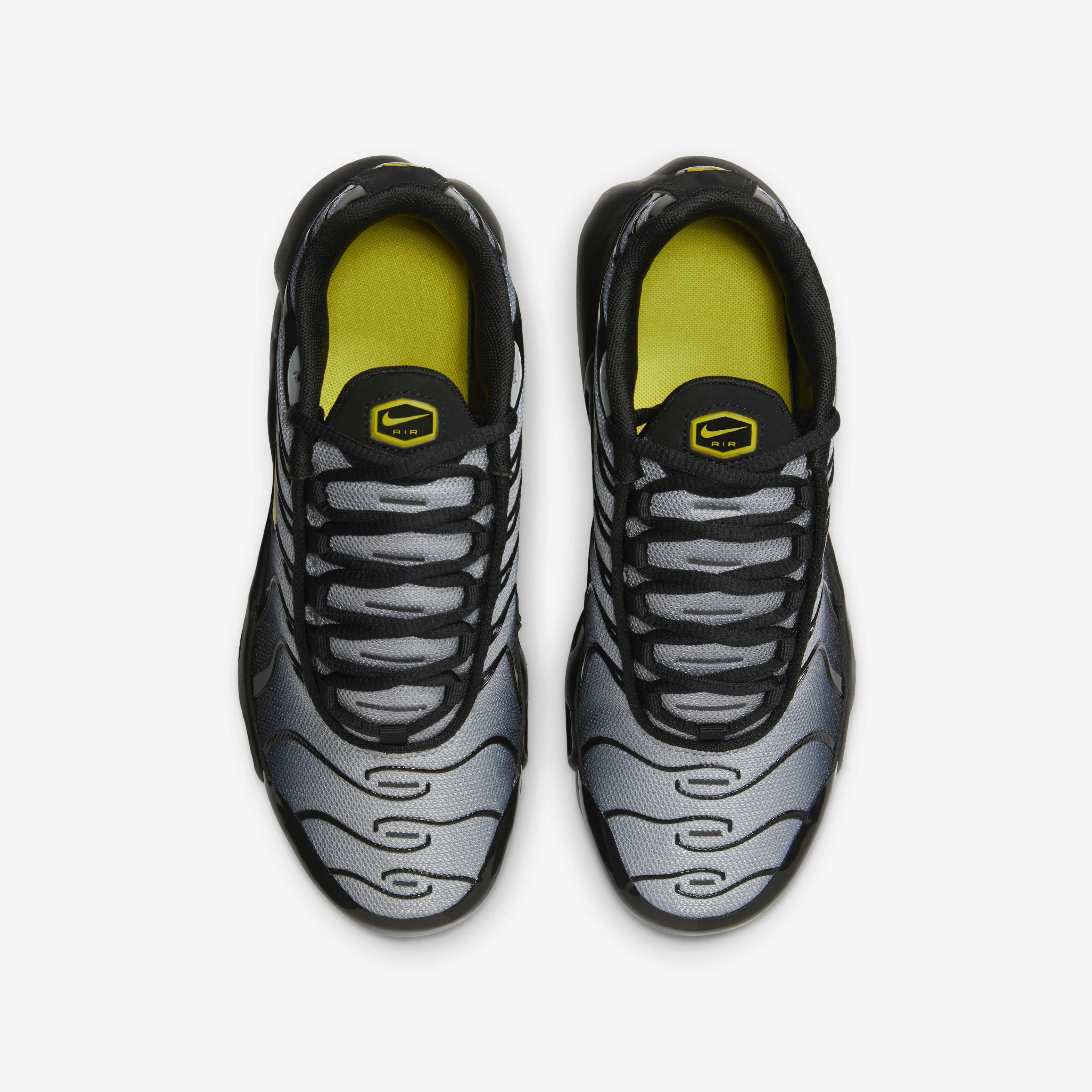 Yellow air max plus grade school cheap