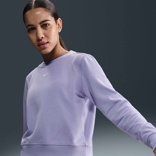 Training & Gym Hoodies & Sweatshirts-Nike, Nike One, Women's Dri-FIT Crew-Neck Sweatshirt