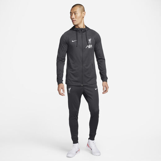 Football Tracksuits-Nike, Liverpool F.C. Strike, Men's Nike Dri-FIT Football Hooded Knit Tracksuit Football Tracksuits-Nike, Liverpool F.C. Strike, Men's Nike Dri-FIT Football Hooded Knit Tracksuit