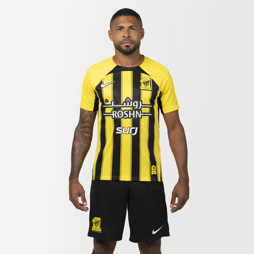 Al-Ittihad FC-Nike, Al-Ittihad F.C. 2024/25 Stadium Home Jersey, Men's Nike Dri-FIT Football Shirt