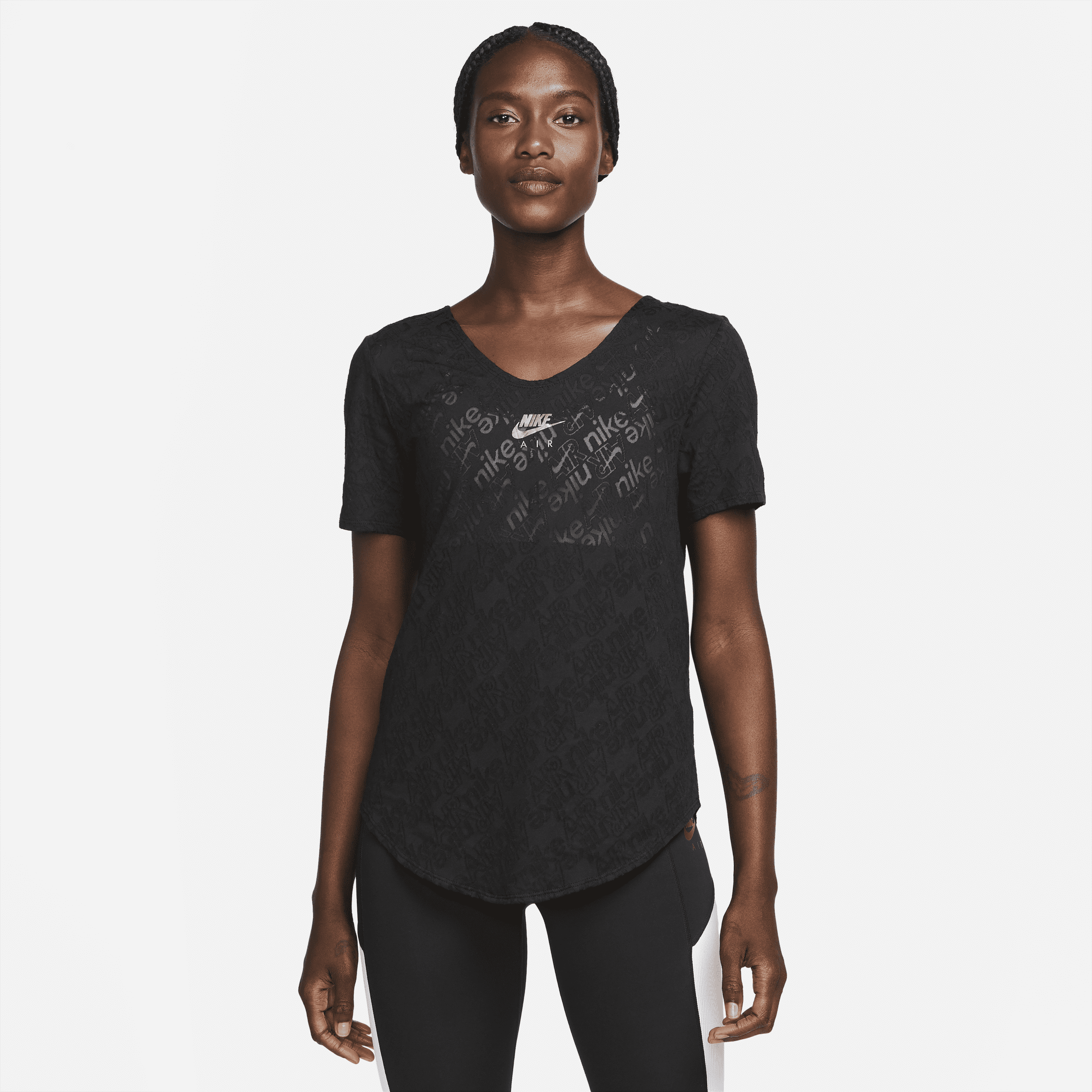 Women's nike sale breathe running top