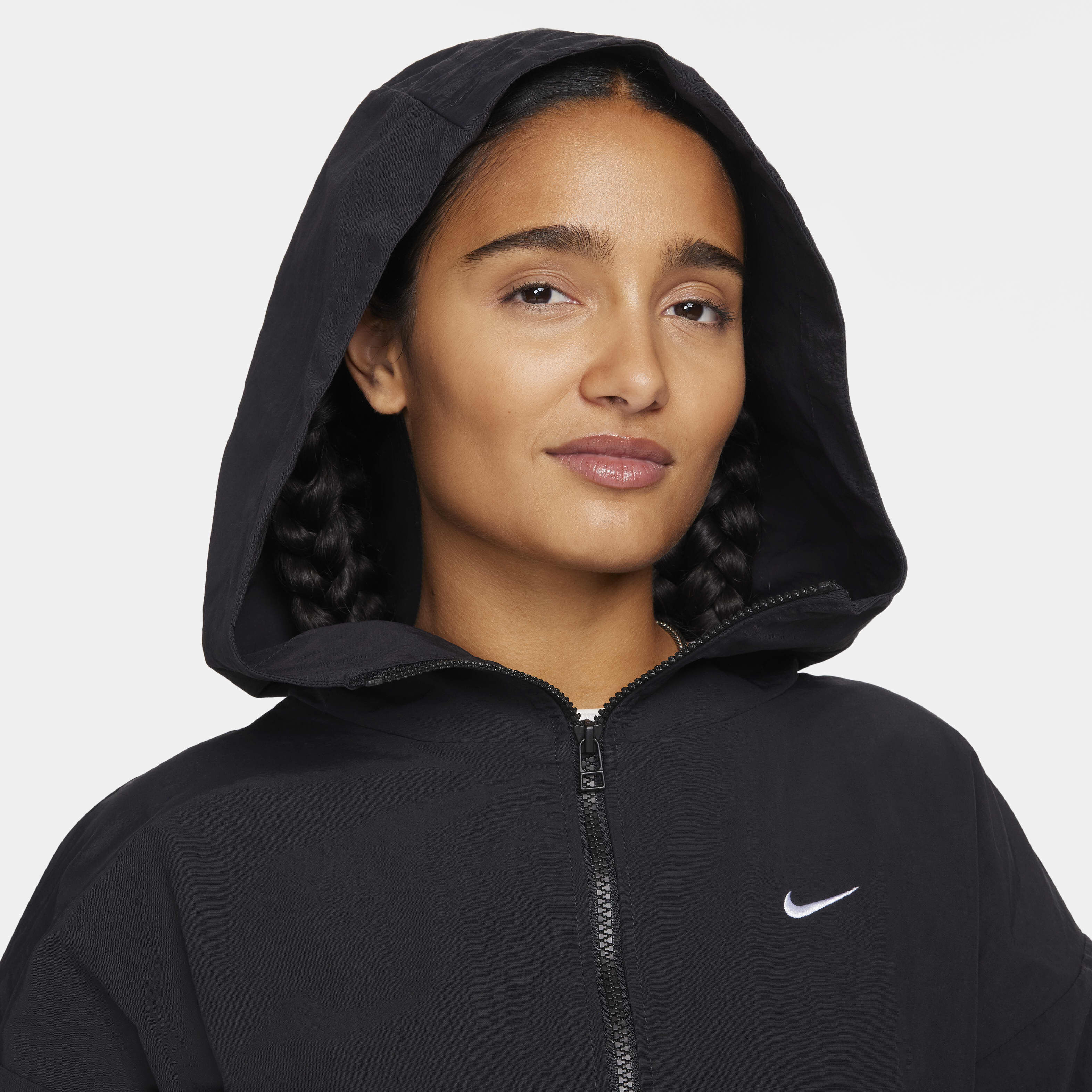 Buy Nike Sportswear Everything Wovens Women s Oversized Hooded Jacket Nike UAE Official
