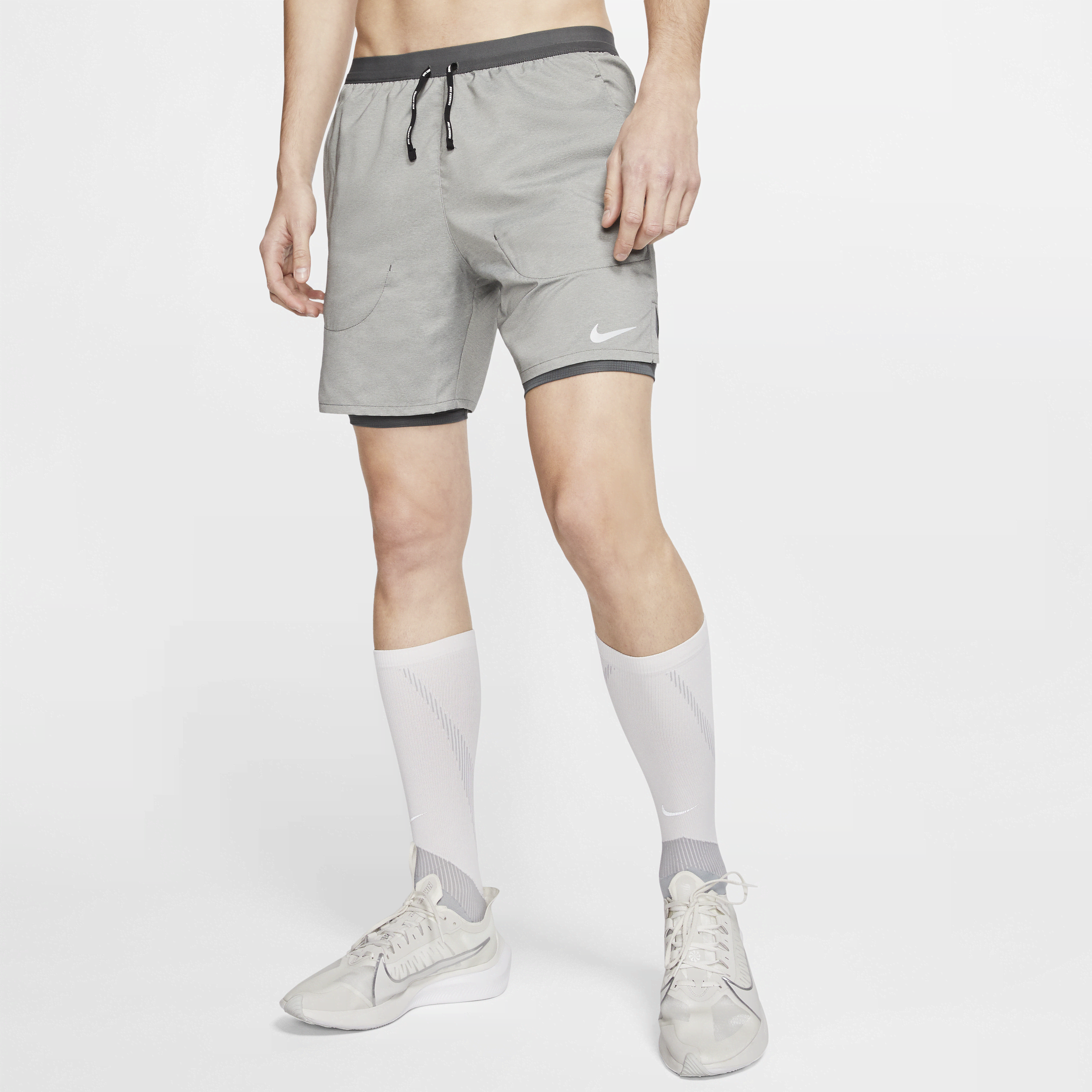 Nike 2 in 1 running shorts hot sale