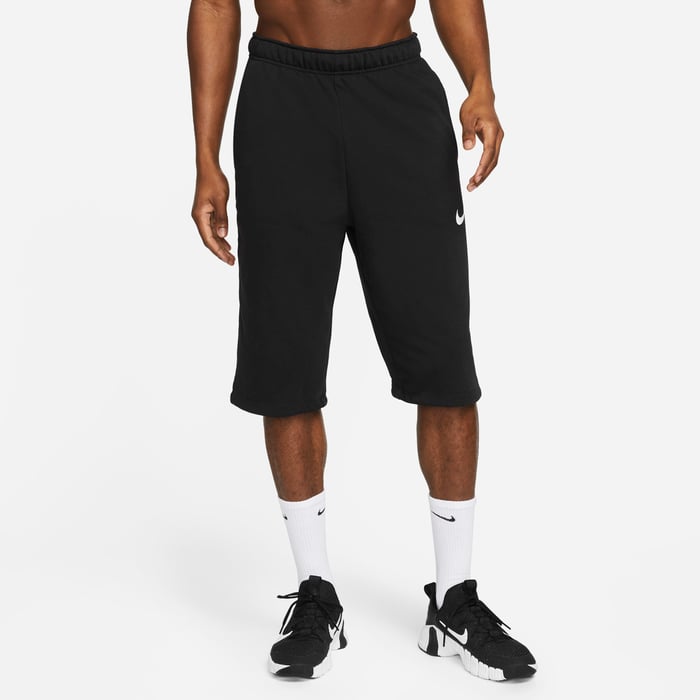 Buy Nike Dri-FIT Men's Over-the-Knee Training Shorts Black/White