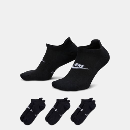 Women's No Show Socks-Nike, Nike Everyday Elevated, No-Show Socks (3 Pairs)