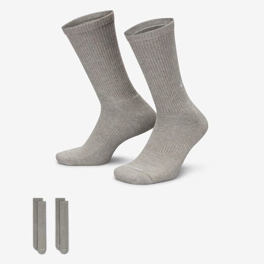 Women's Crew Socks Sale-Nike, Nike Everyday Cushioned, Crew Socks (2 Pairs)