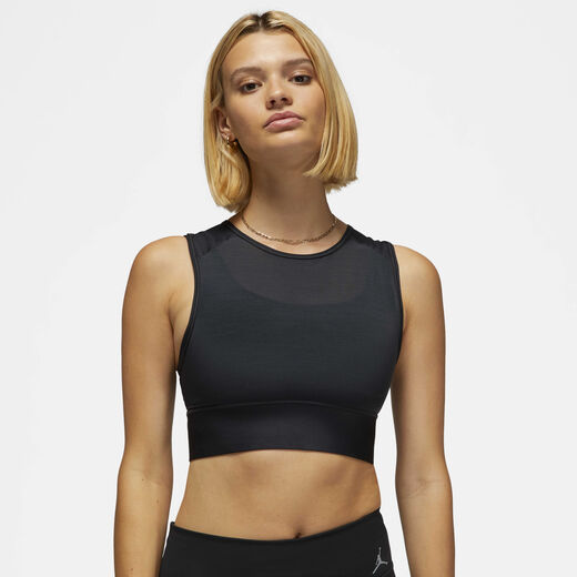 Sports Bras-Jordan, Jordan Sport, Women's Medium-Support Lightly Lined Layered Sports Bra