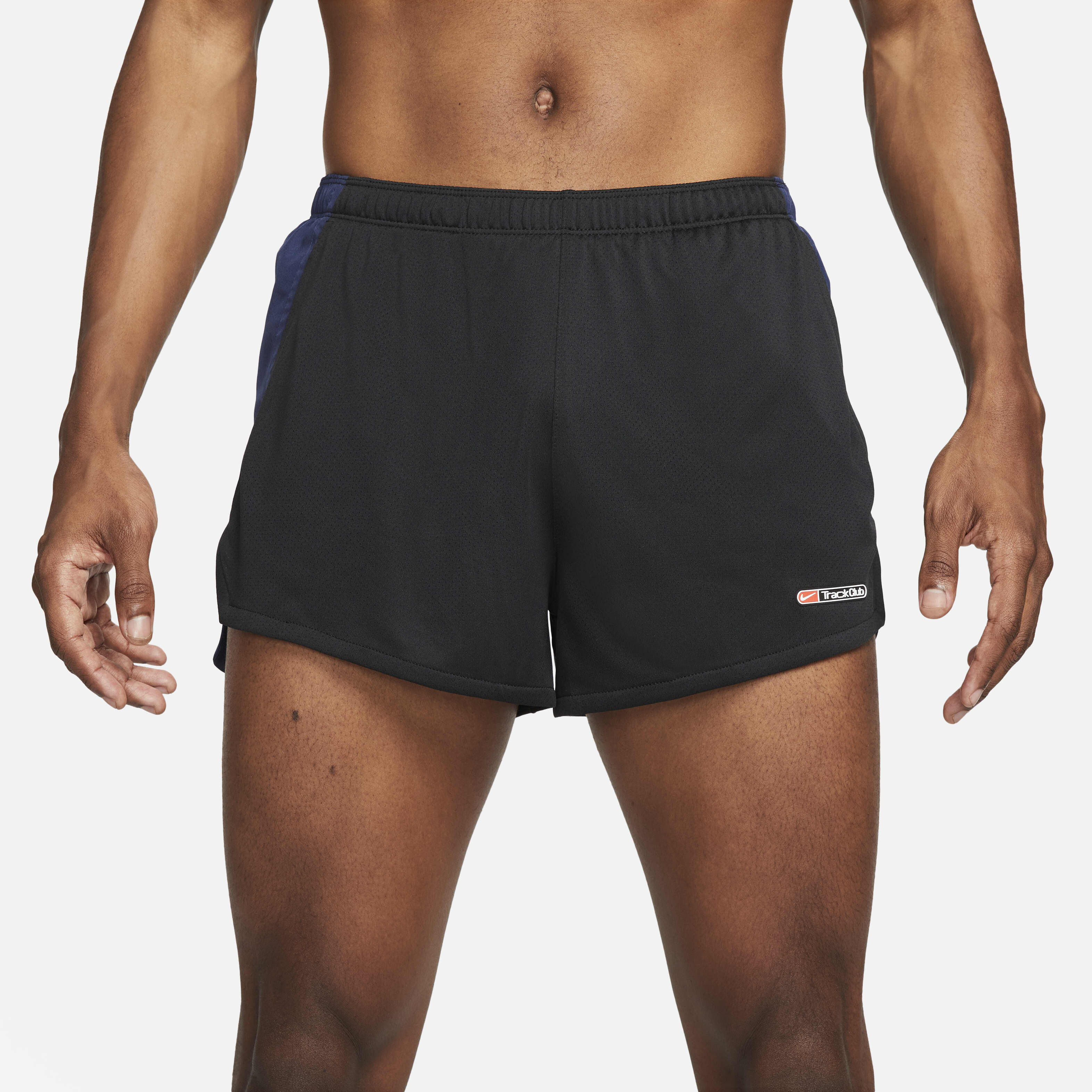 Buy Nike Track Club Men s Dri FIT 3 Brief Lined Running Shorts Black Midnight Navy Summit White Nike UAE Official