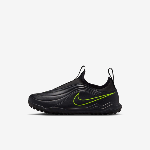 Kids' Football Turf Shoes-Nike, Nike Jr. Tiempo Maestro Flex, Younger Kids' Turf High-Top Football Boots