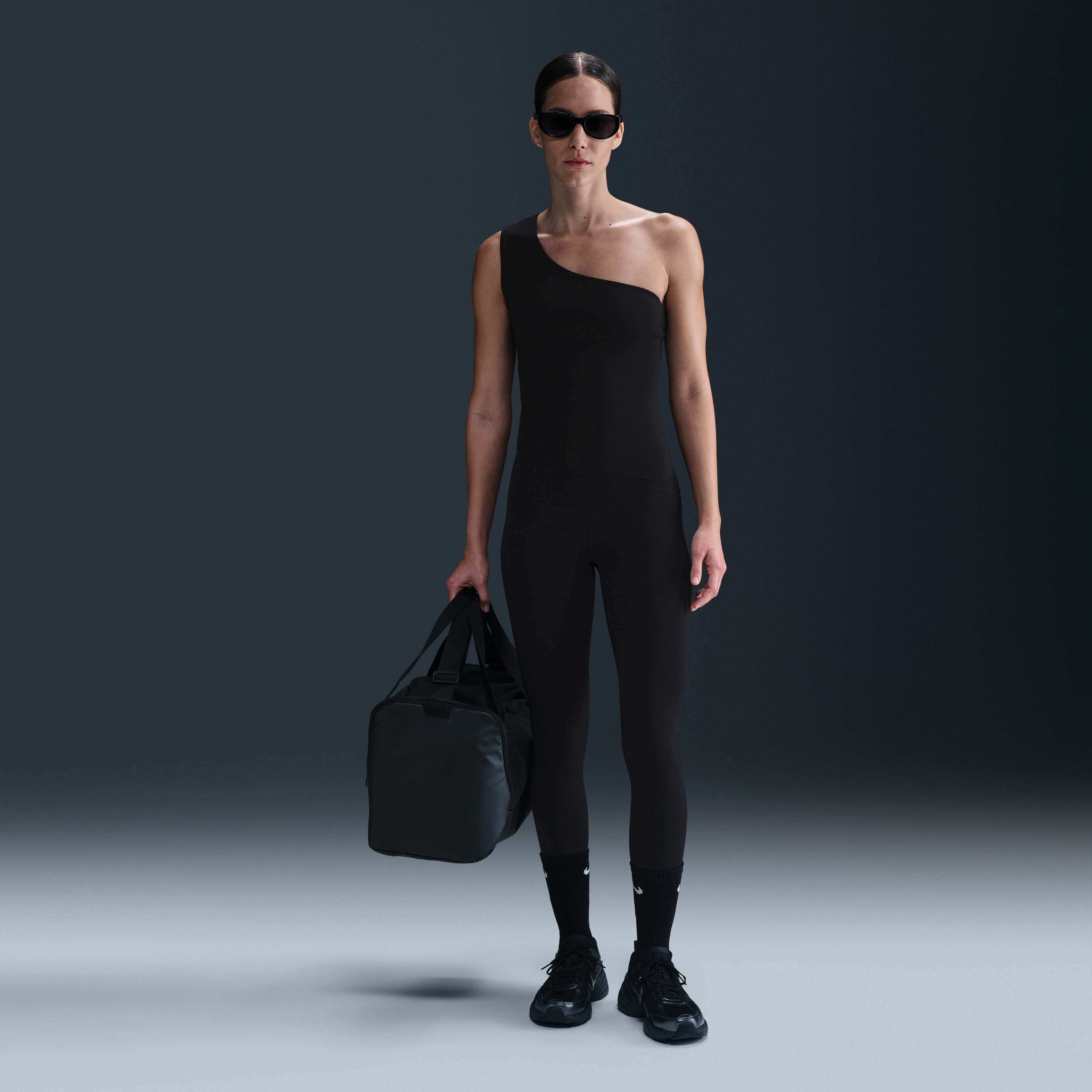 ★ Nike★ Zenby Dry Fit Asymmetrical Tank Top W Black HJ228 Nike Zenvy Dri-Fit Asymmetrical Tank Top in Black | Lyst
