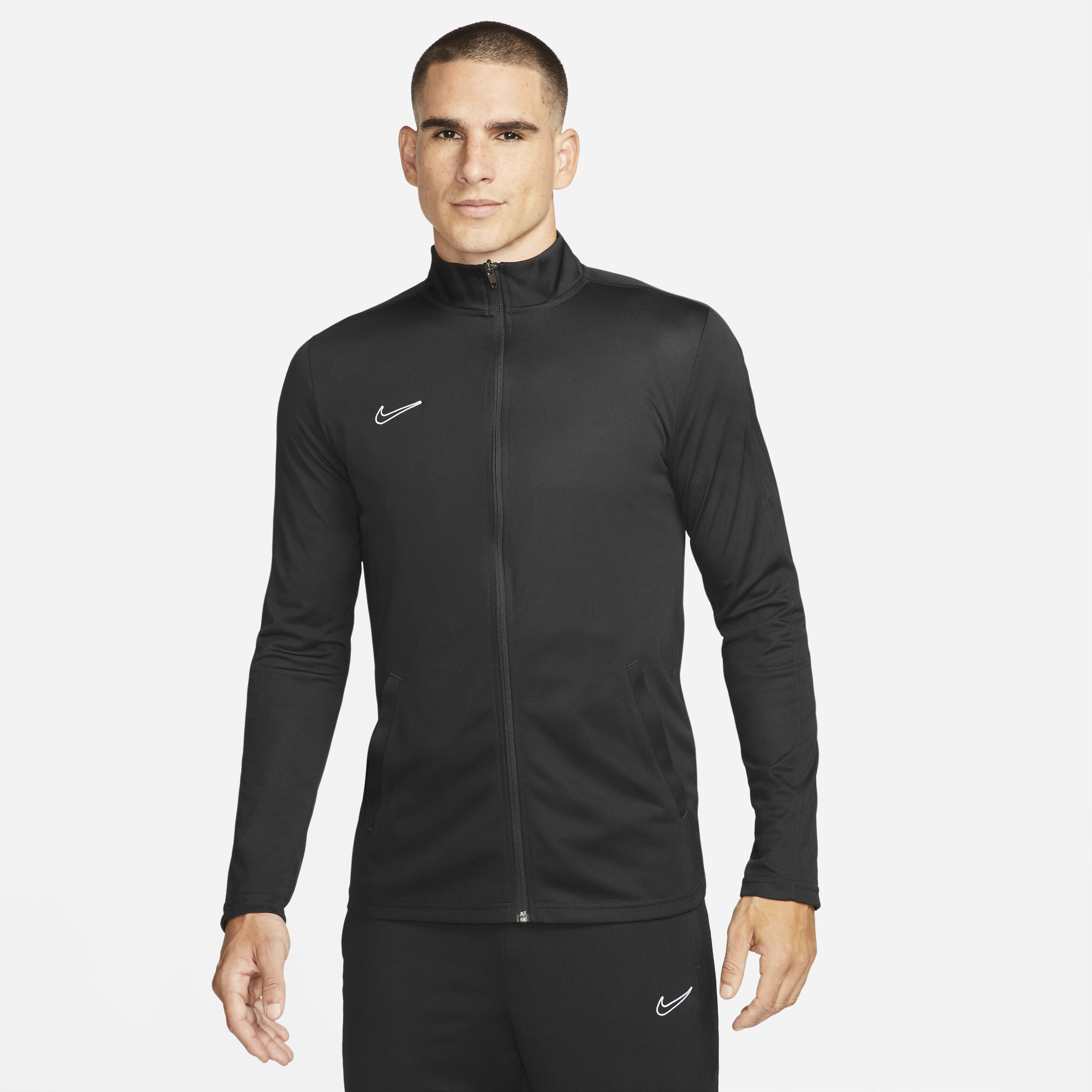 Black dri fit tracksuit outlet