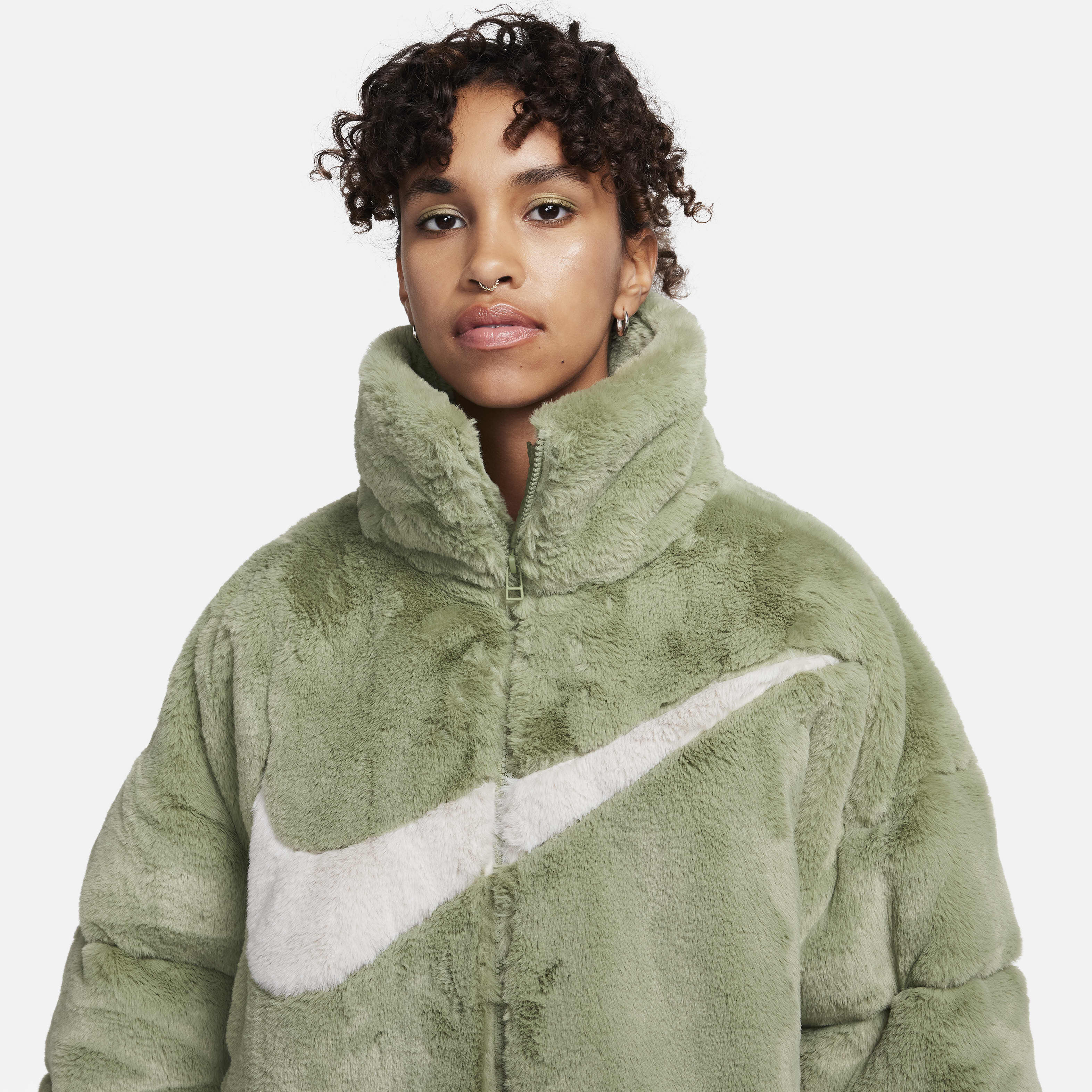 Nike fur sweater online