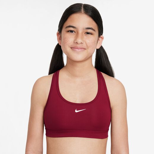 Youth red sports bra top