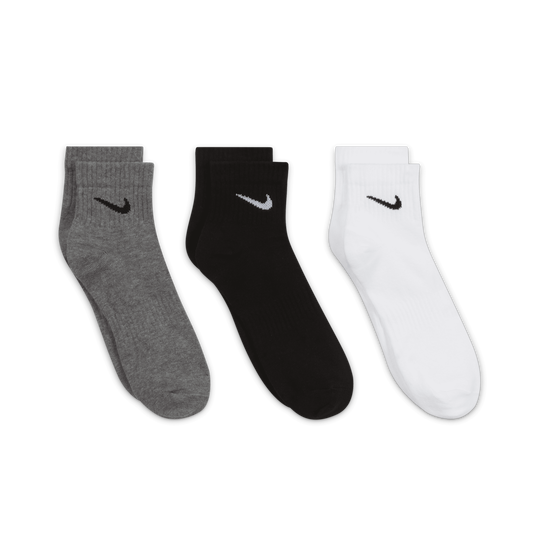 Shop Everyday Lightweight Training Ankle Socks (3 Pairs) | Nike UAE