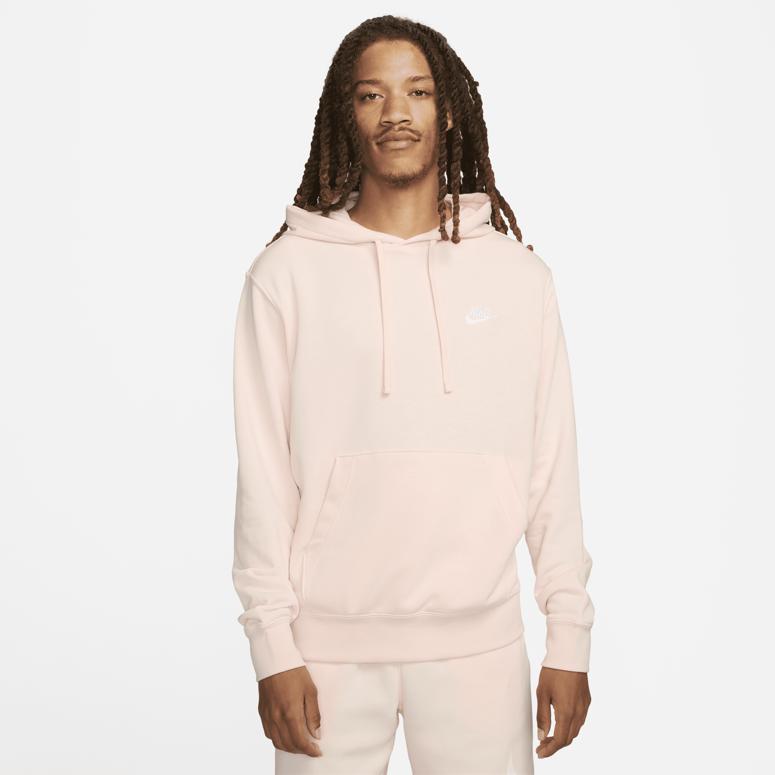 Nike men's sportswear club hot sale fleece hoodie
