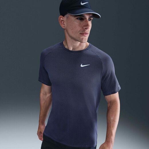 Running Tops & T-Shirts-Nike, Nike Stride, Men's Dri-FIT Short-Sleeve Running Top