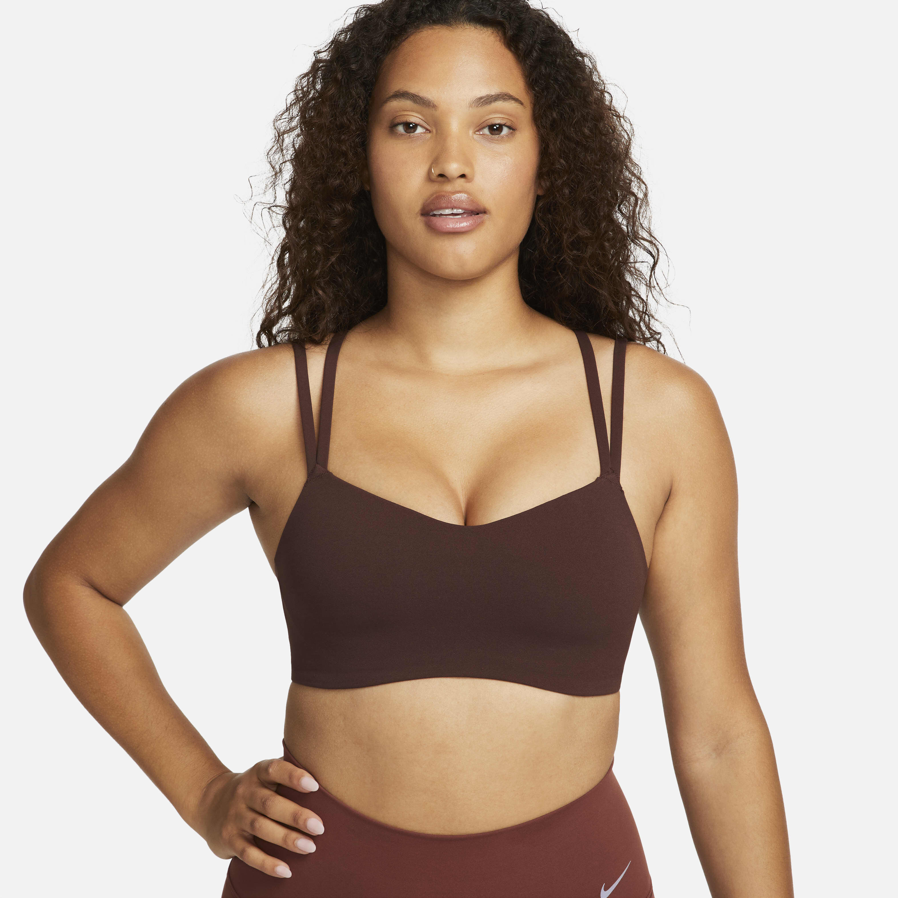 Strappy nike sports bra 2025