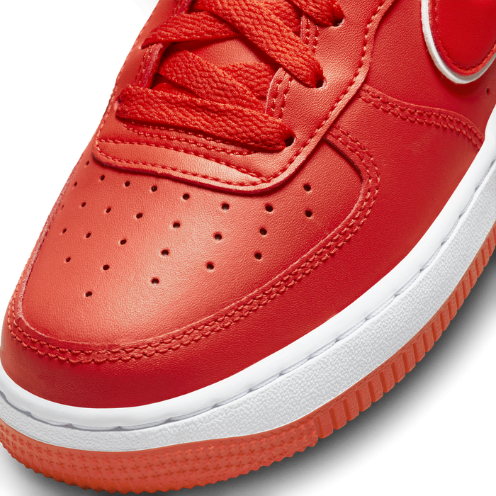 Red nike air sales force 1 junior