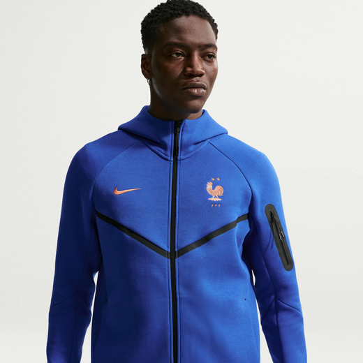 National Football Kits 2026-Nike, FFF Tech Fleece Windrunner, Men's Nike Football Full-Zip Hoodie