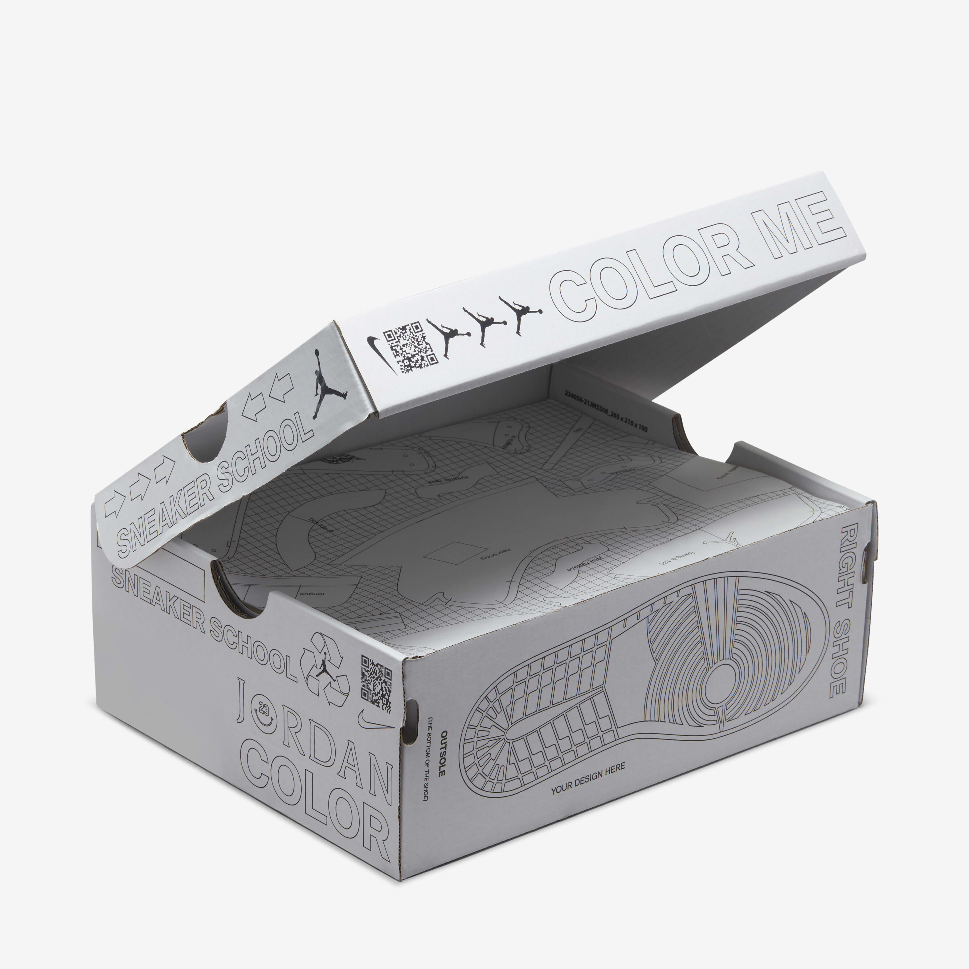 اير جوردن 1 ميد SS image number 8