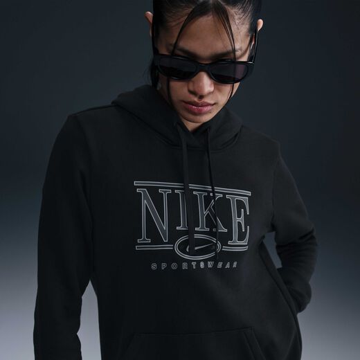 Lifestyle Hoodies & Sweatshirts-Nike, Nike Sportswear Club Fleece, Women's Graphic Hoodie