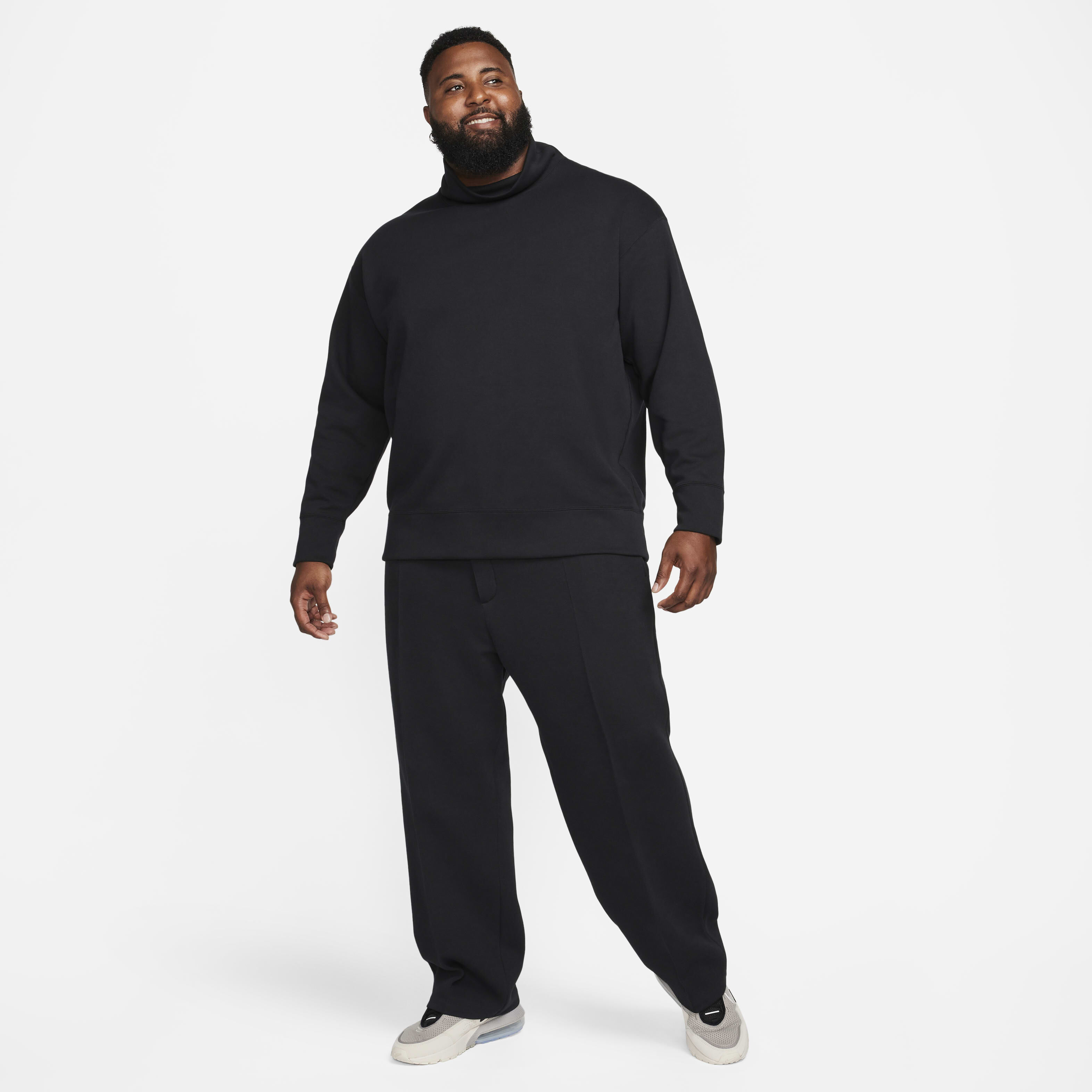 Buy Nike Sportswear Tech Fleece Re Imagined Men s Loose Fit Open Hem Tracksuit Bottoms Nike UAE Official