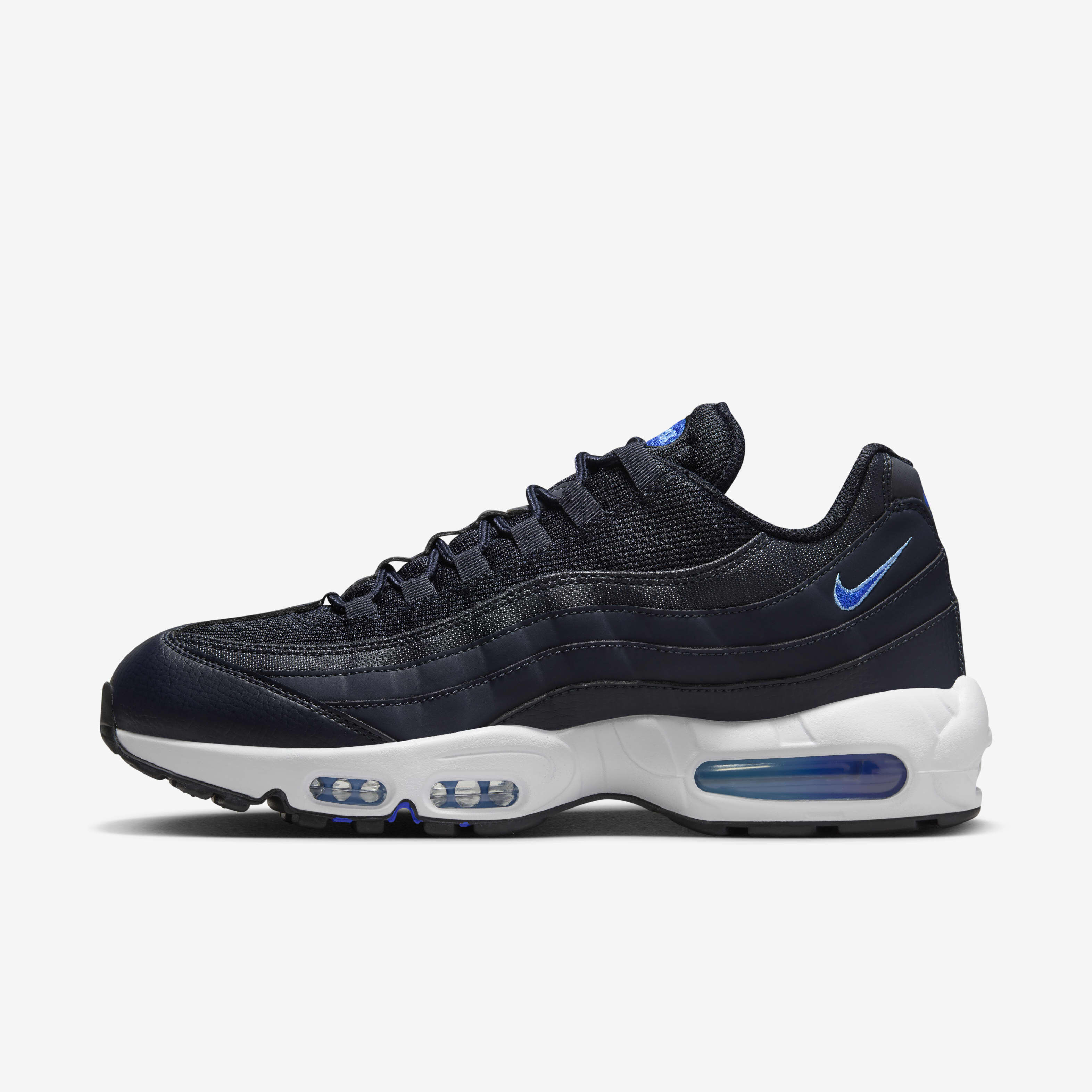 Nike air max thea embossed leather and mesh sneakers top